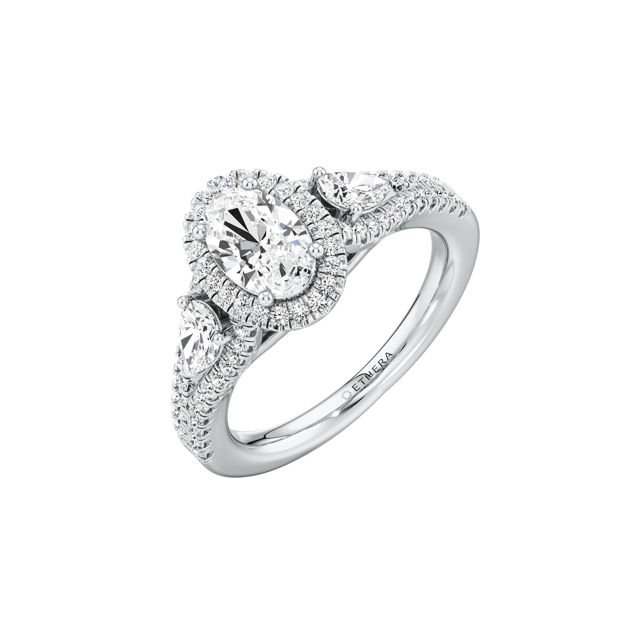 Radiance Triology 3 Stone Ring 5