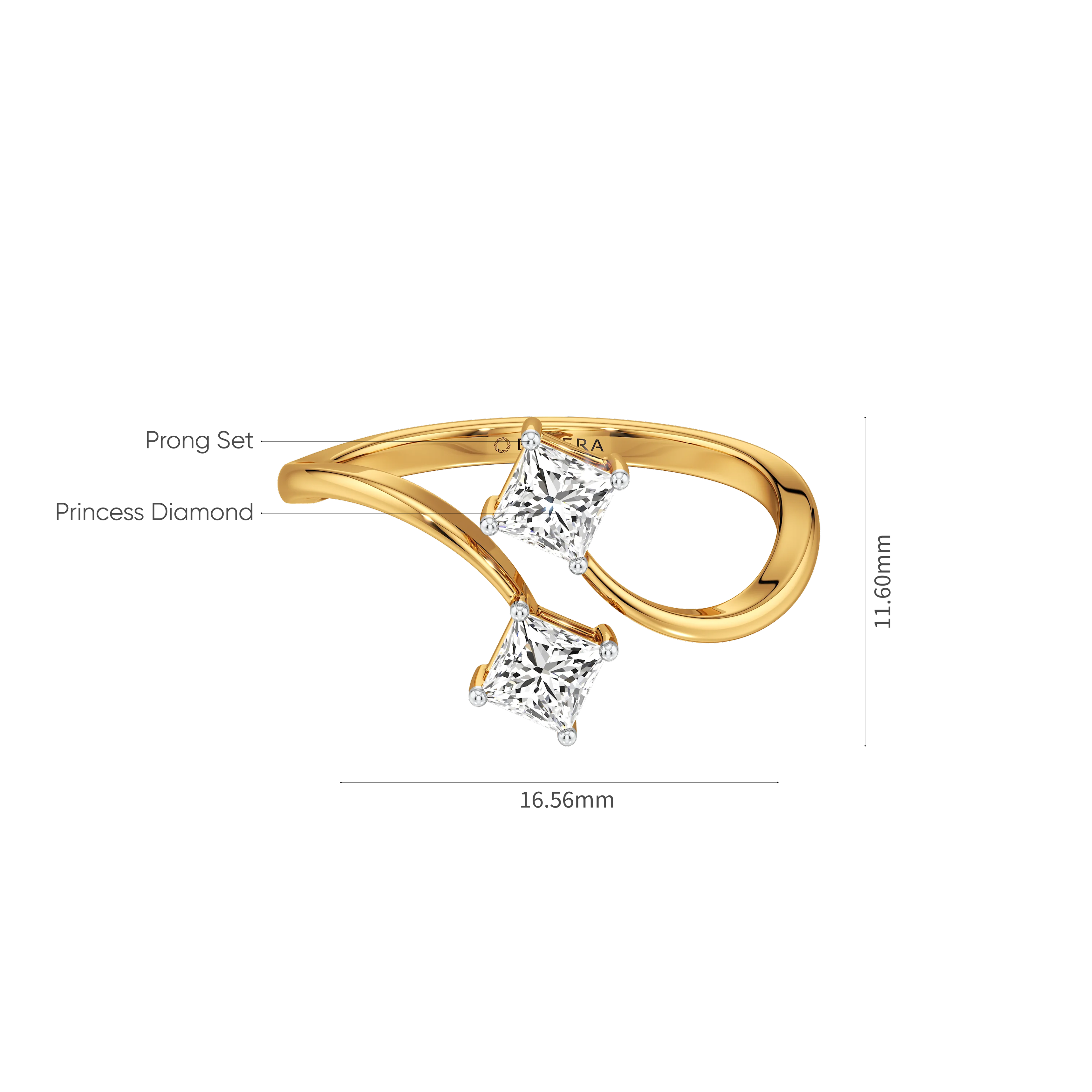 Duo Prism Ring 6