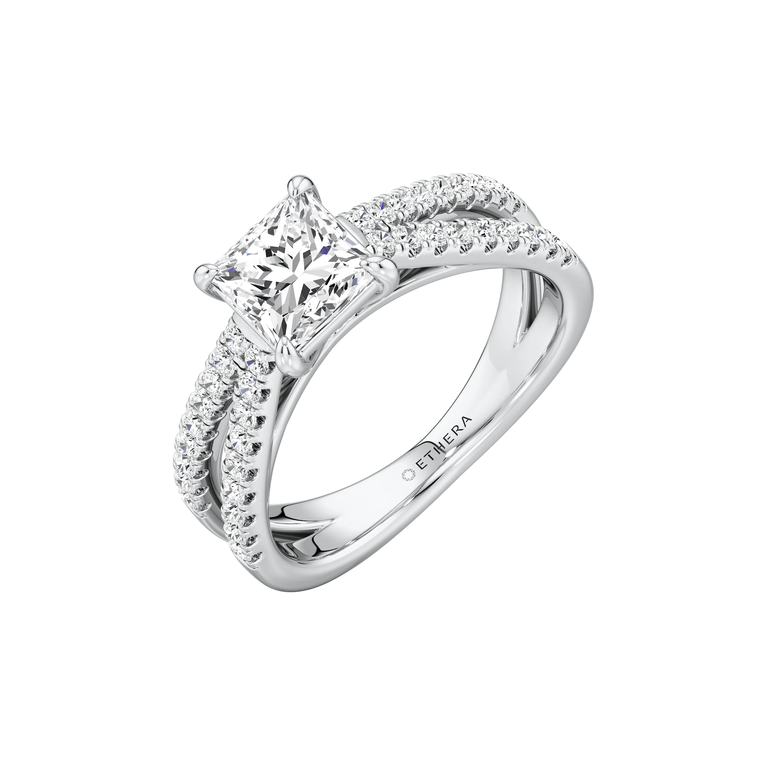 Luxe Willow Solitaire Ring 5