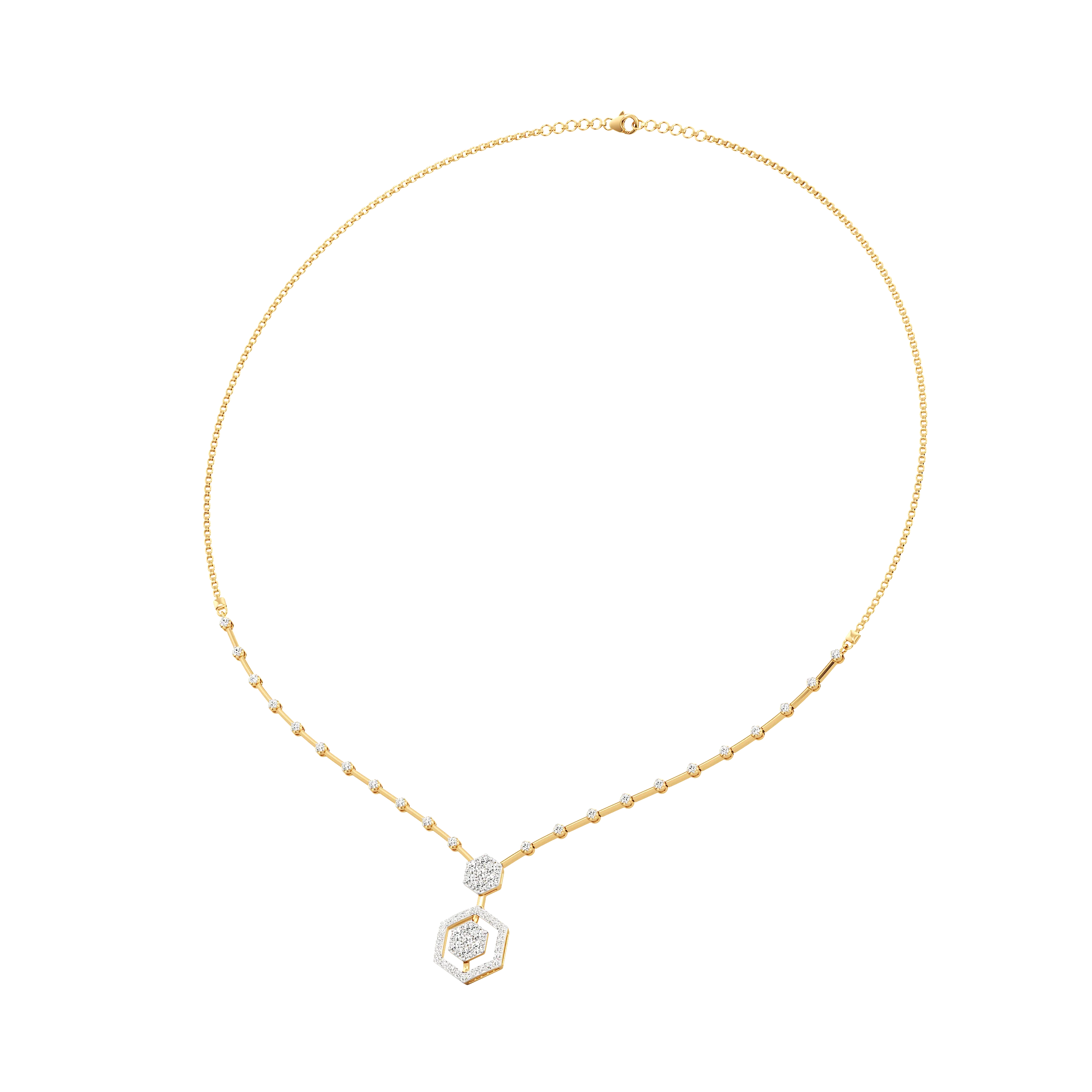 Hexa Bloom Necklace 2