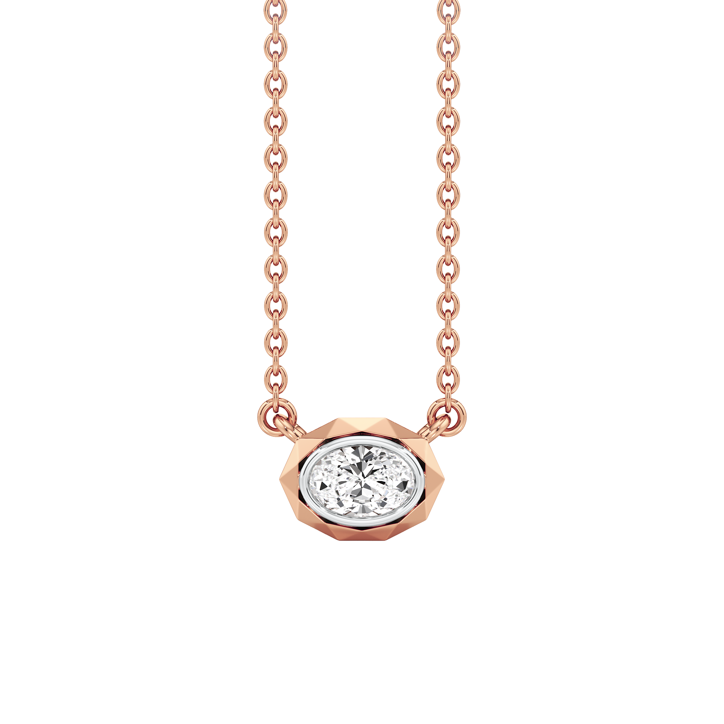 The Elara Oval Necklet 7