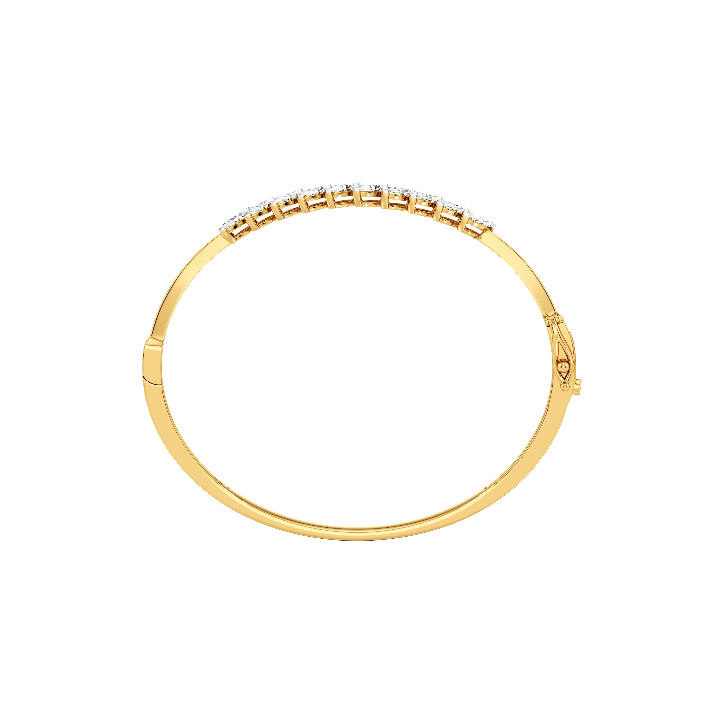 Elara Marquise Bangle 1