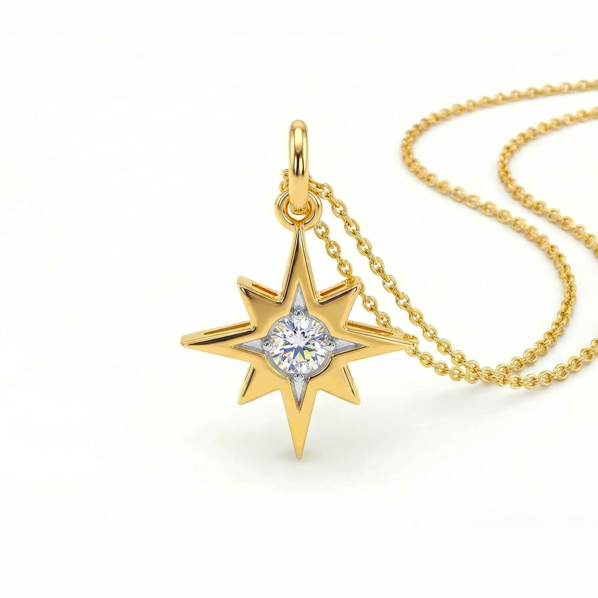 Northglint Star Charm
