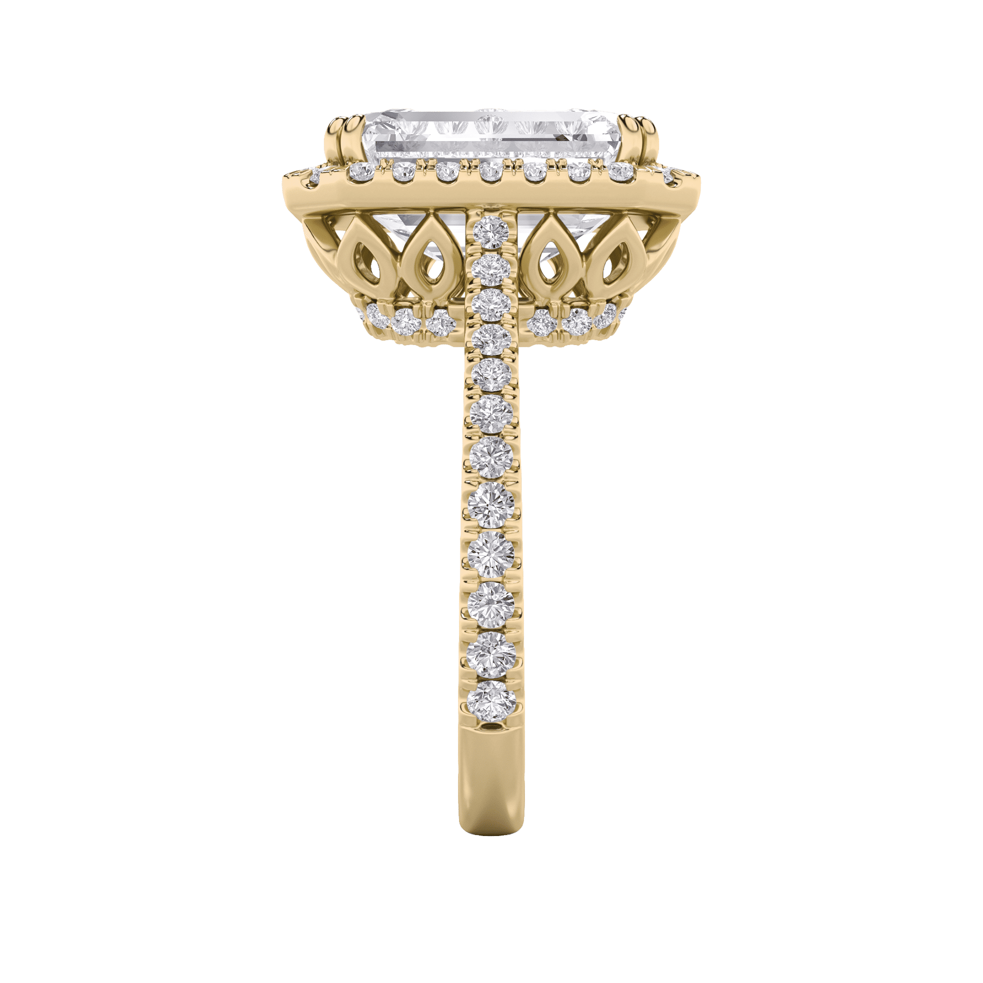 Regal Emerald Cocktail Ring 3