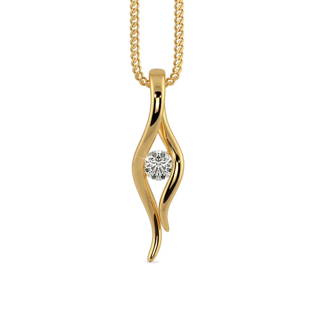 Fluid Embrace Pendant 3