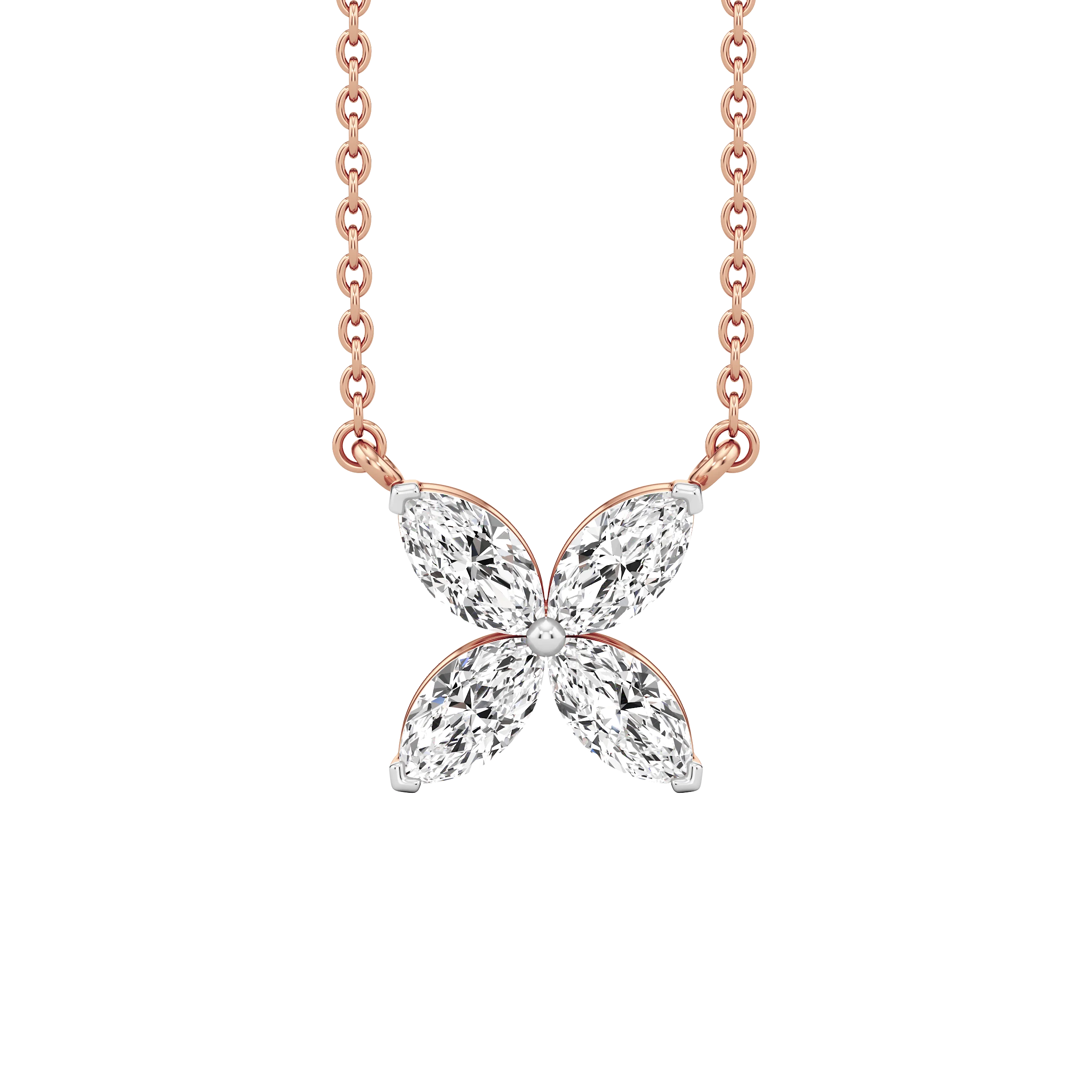 Marquise Bloom Necklace 7