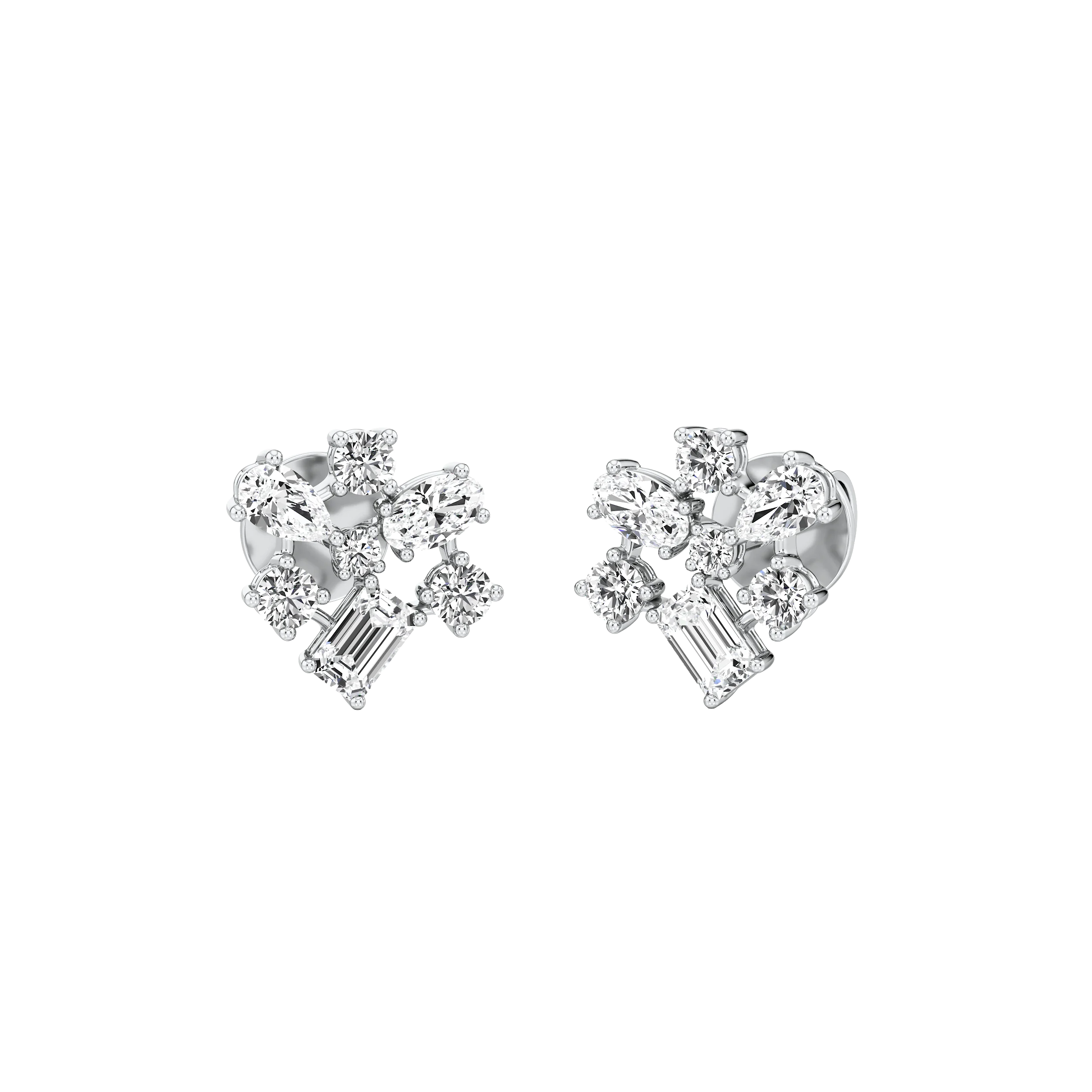 Stellar Cluster Diamond Studs 3
