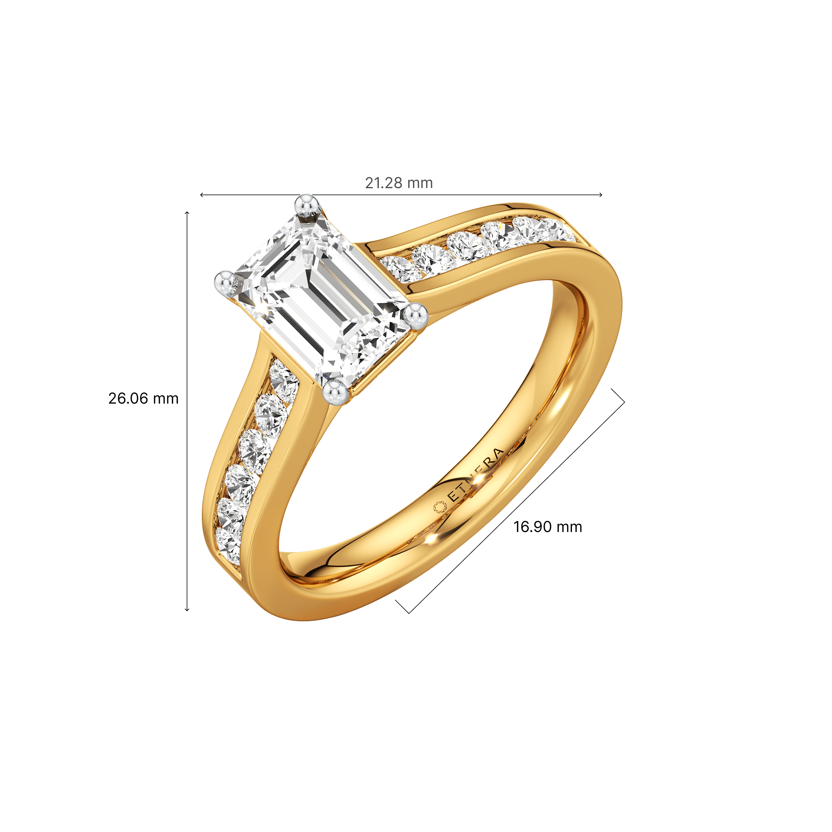 Brilliance Row Ring 6
