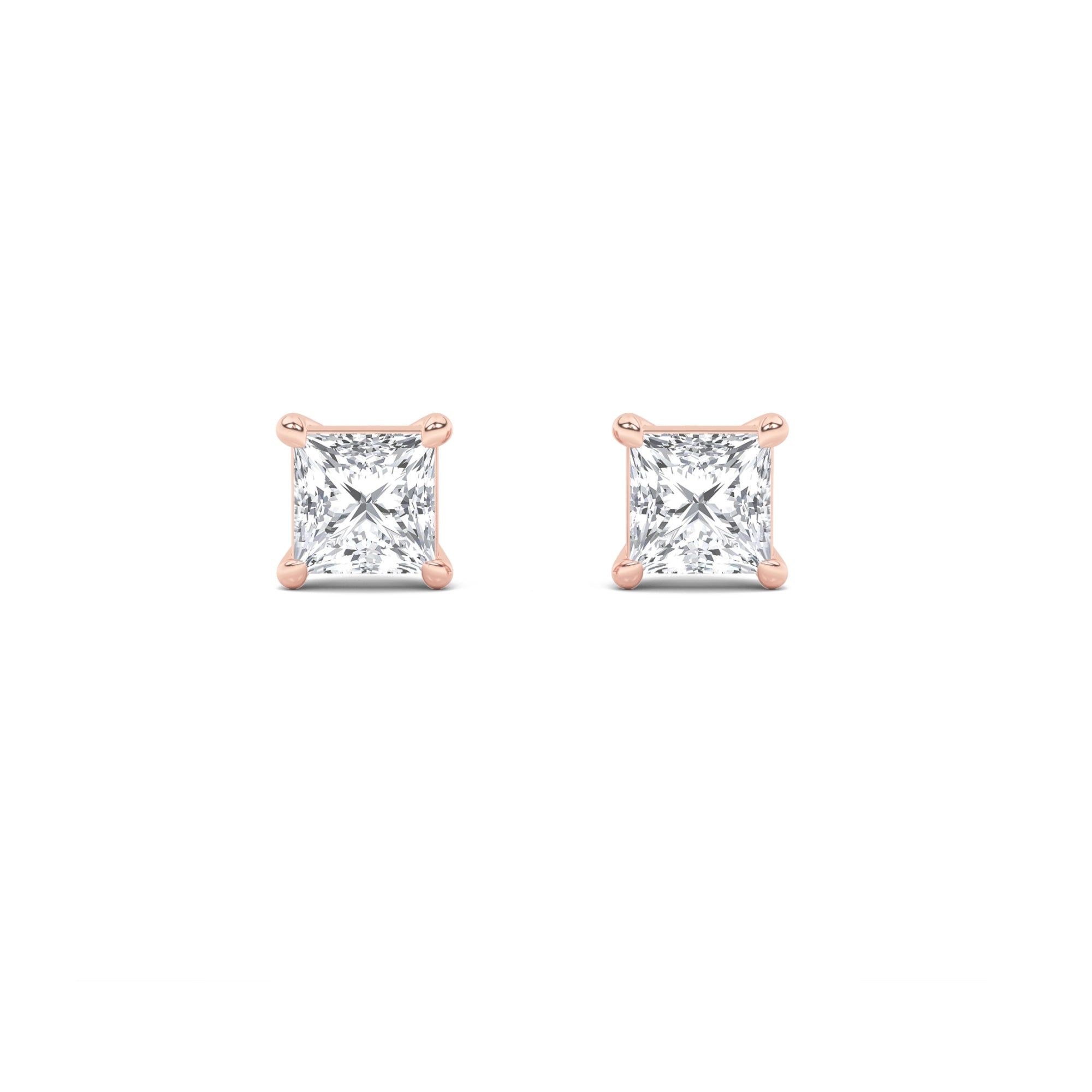 Pristine Princess Stud Earrings 2.5 Carat 8