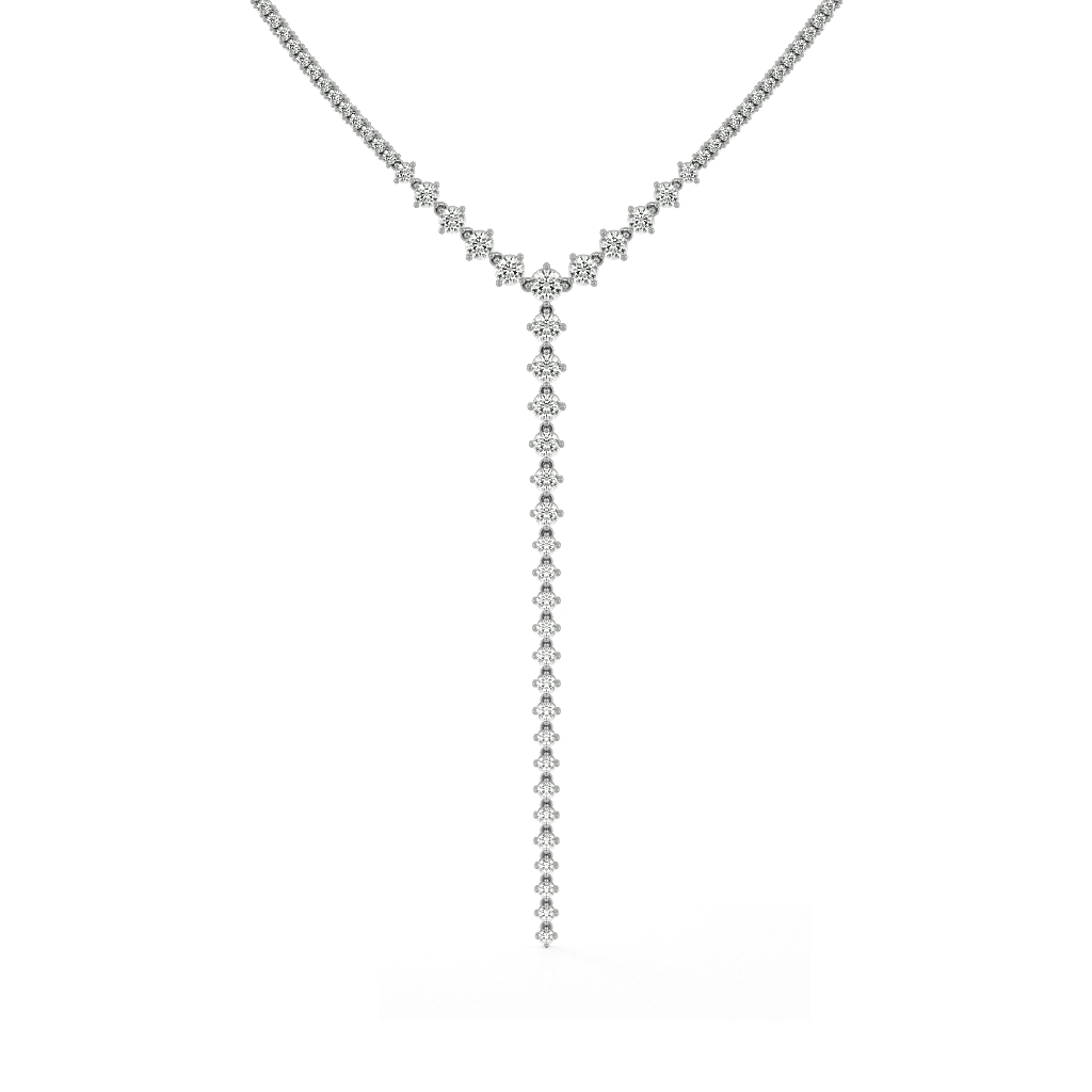 Cascade Y Necklace 2