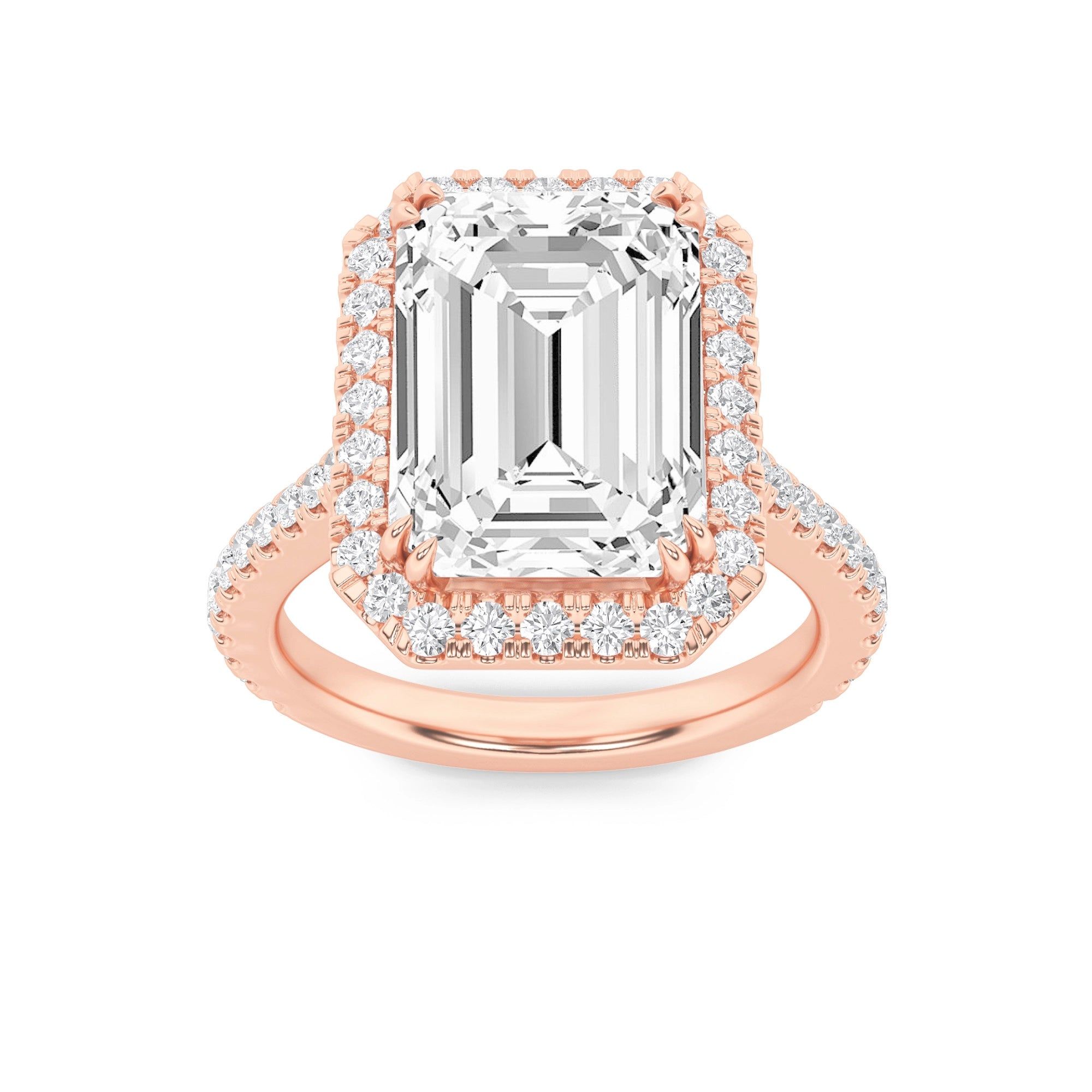 Regal Emerald Cocktail Ring 8