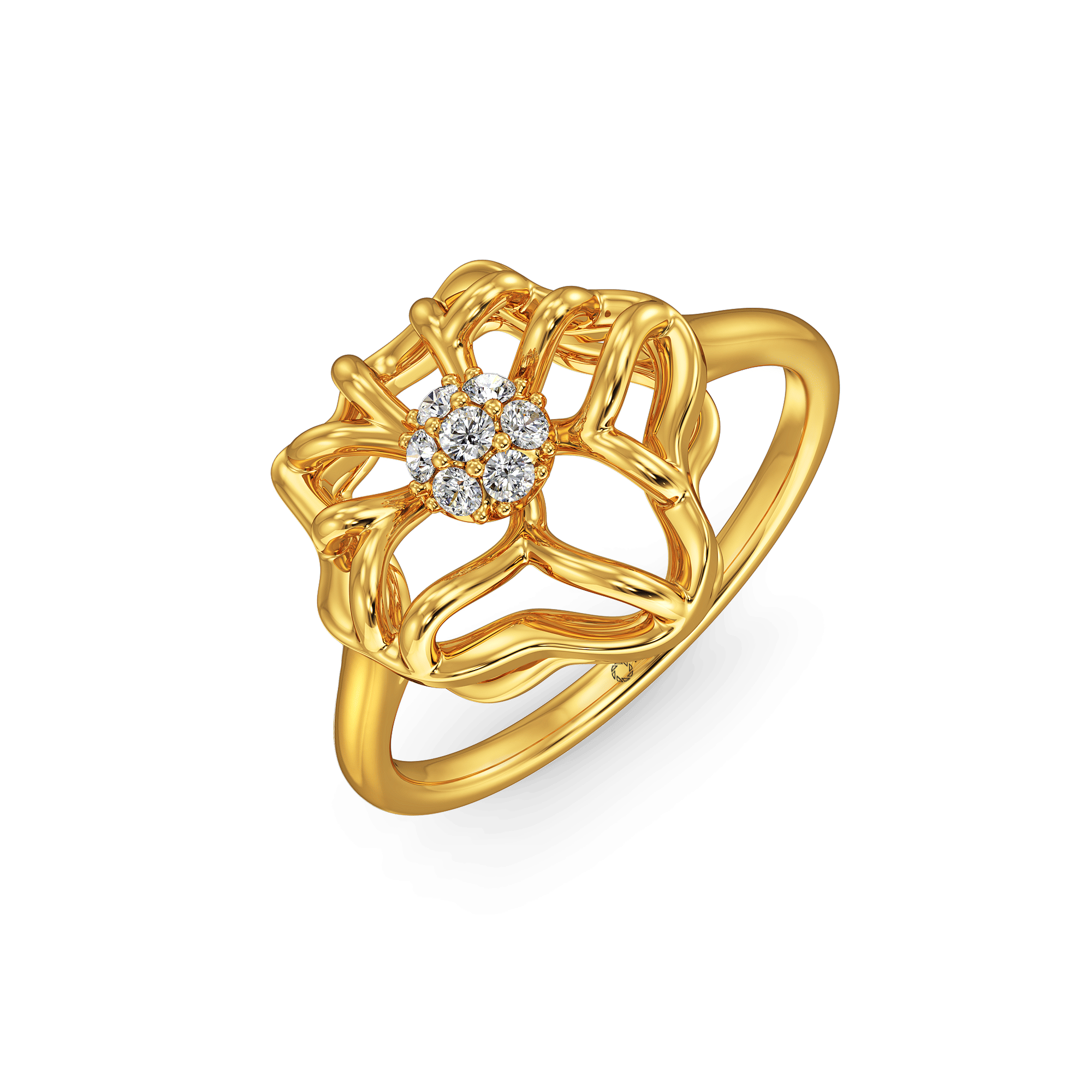 Fern and pollen Ring 0
