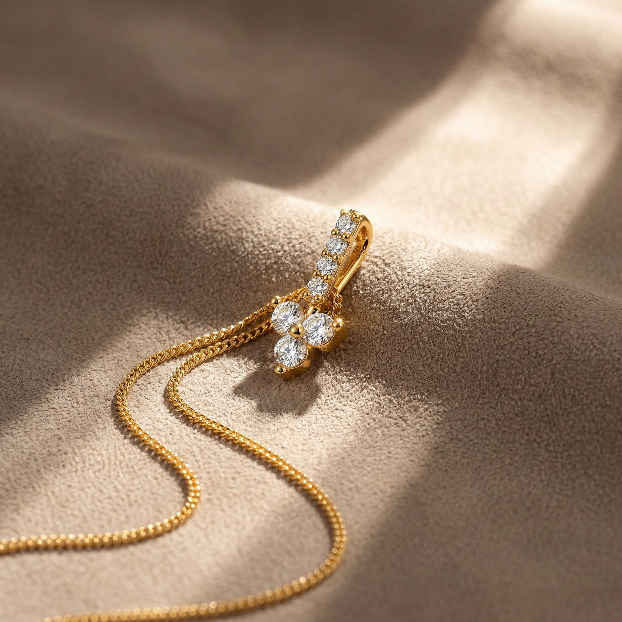 Trio Dropline Charm Pendant 2