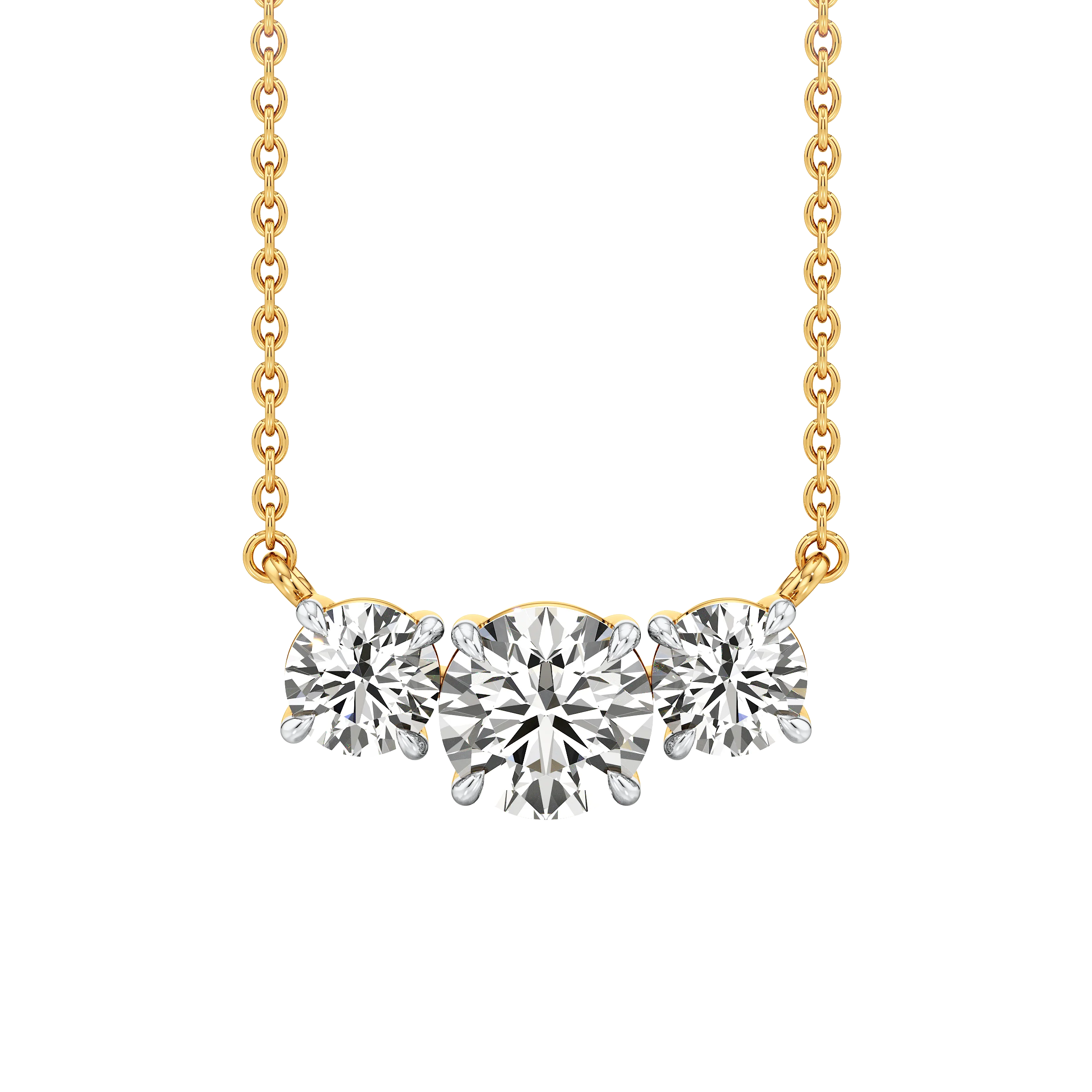 Trio Gleam Mangalsutra Pendant hover