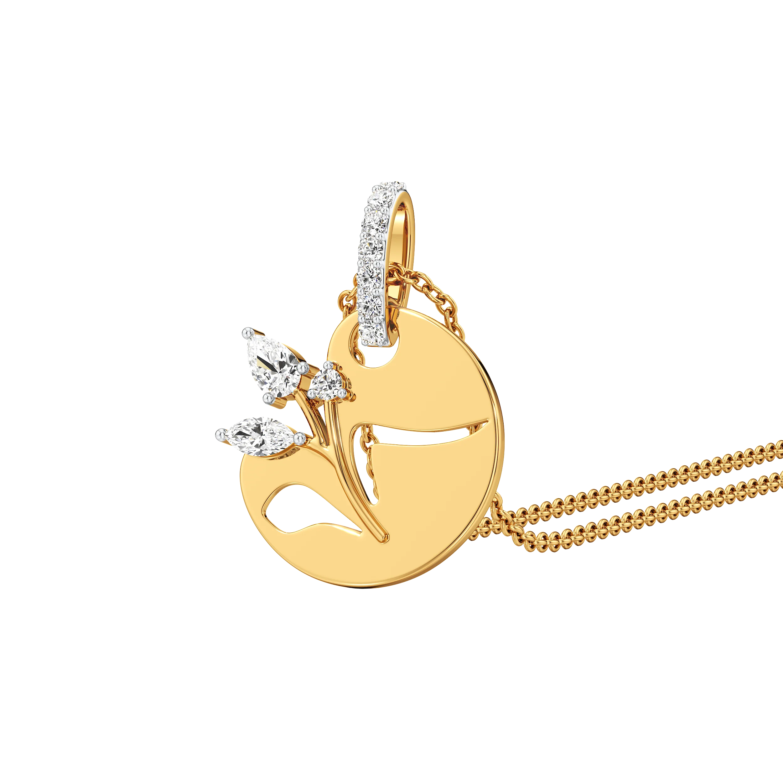 Bloom Disc Pendant 0