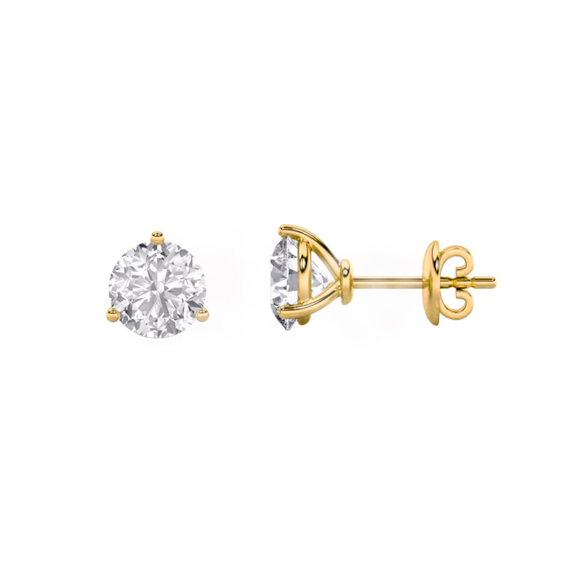 Spark Trillium 2ct Studs 4