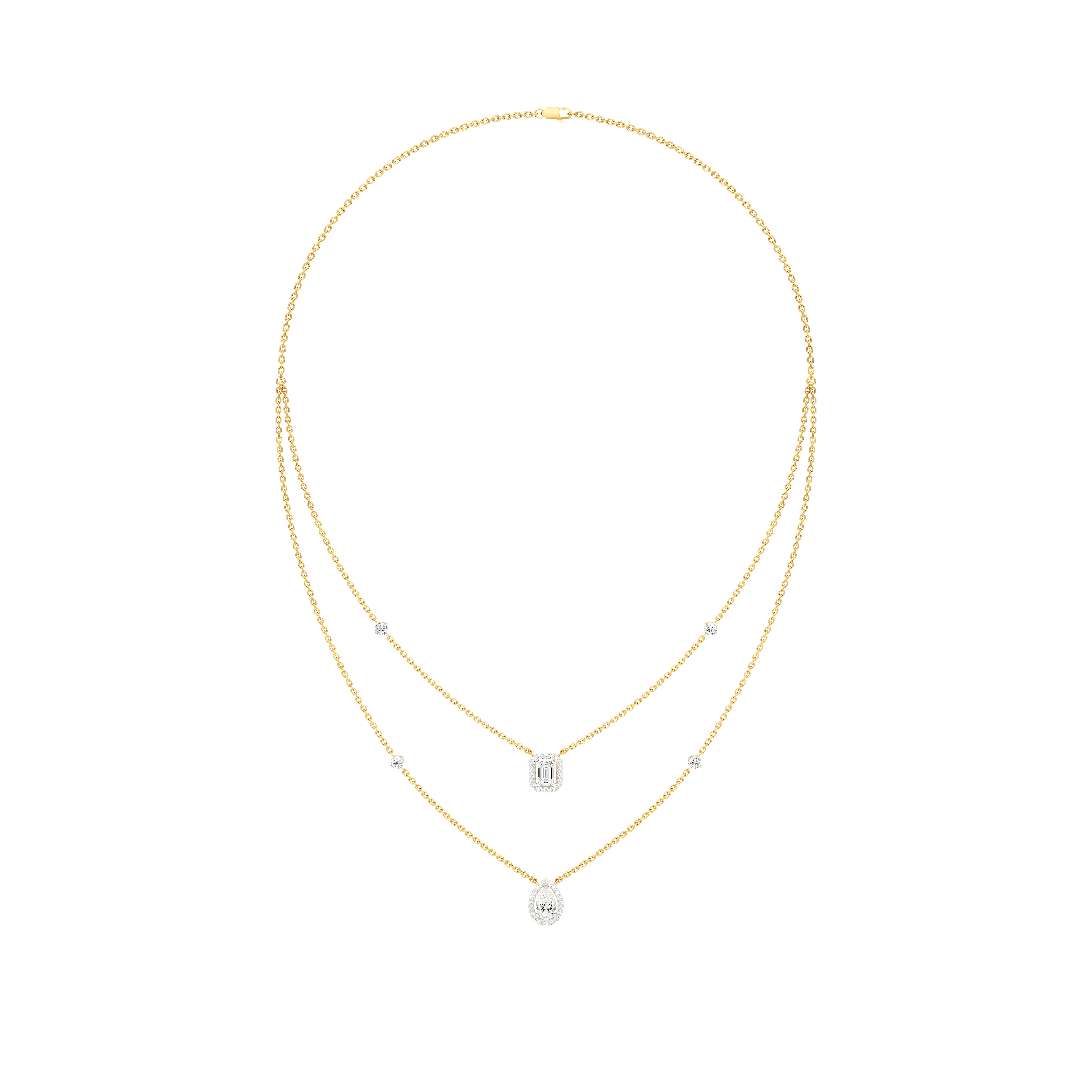 Serene Drizzle Necklet 0