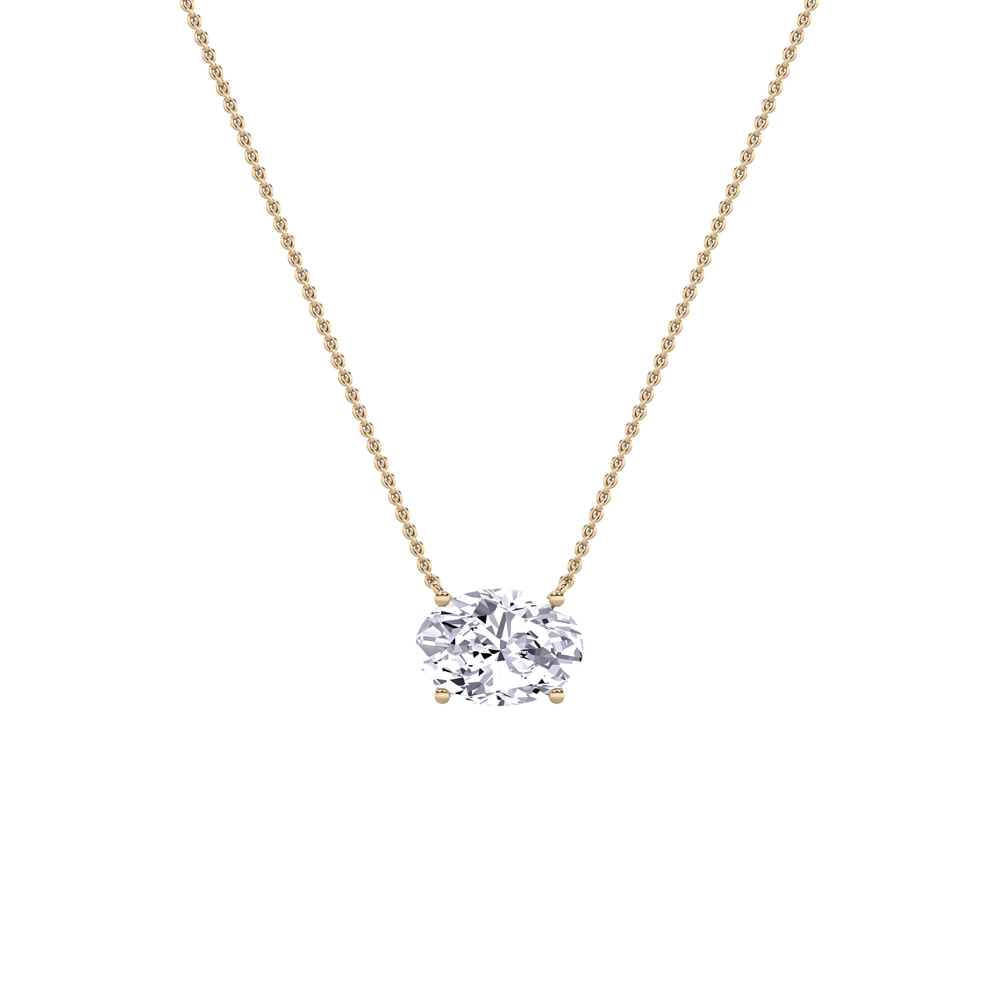 Eterna Solitaire Necklace 0