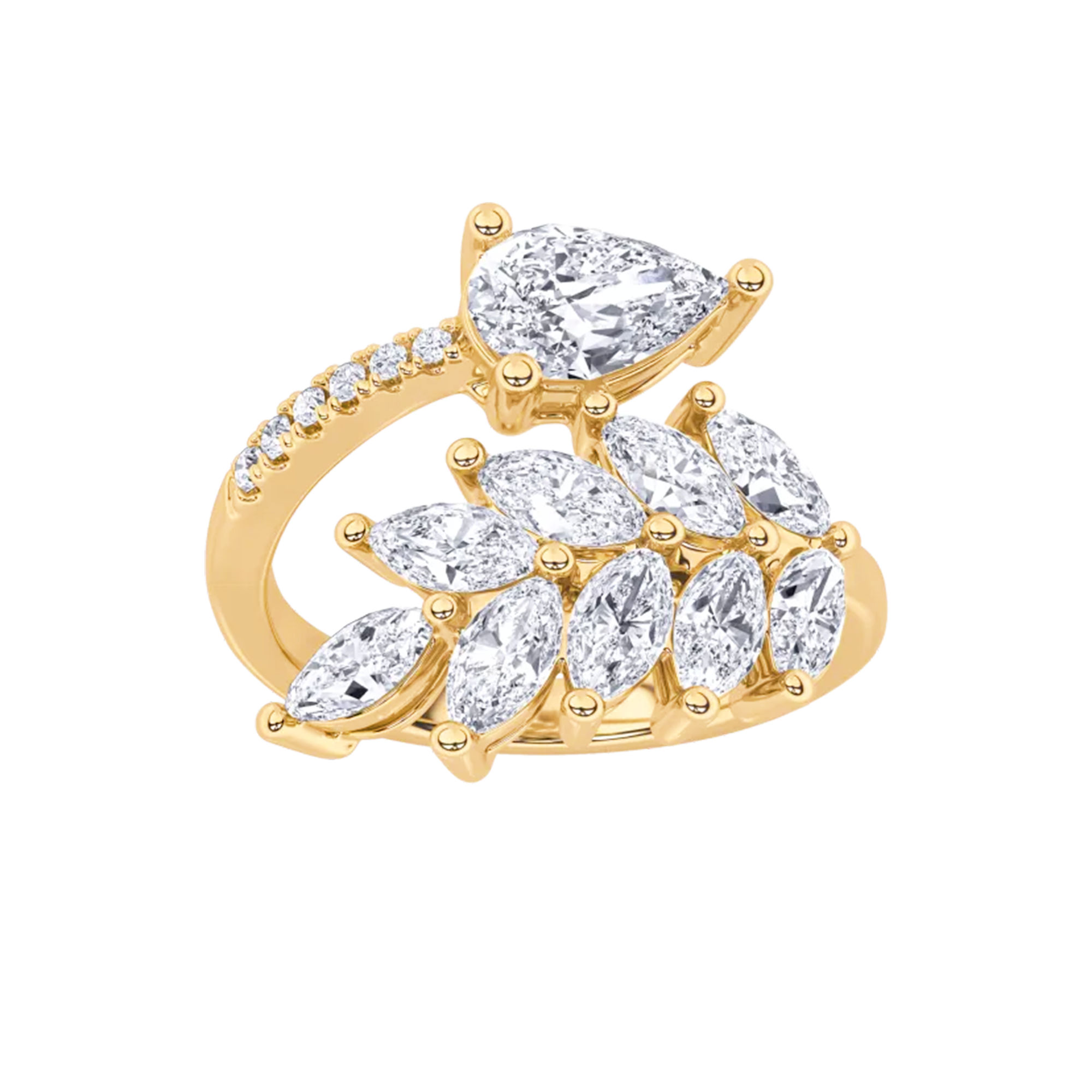 Botanical Bliss Fashion Ring 0