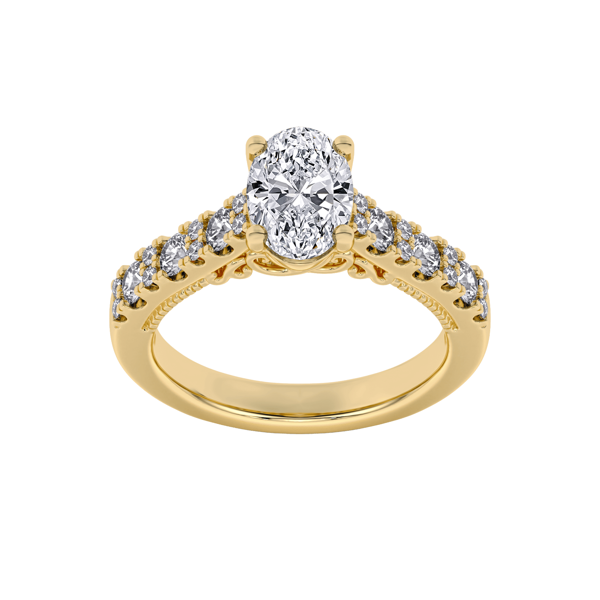 Nouveau Brilliance Solitaire Ring 2