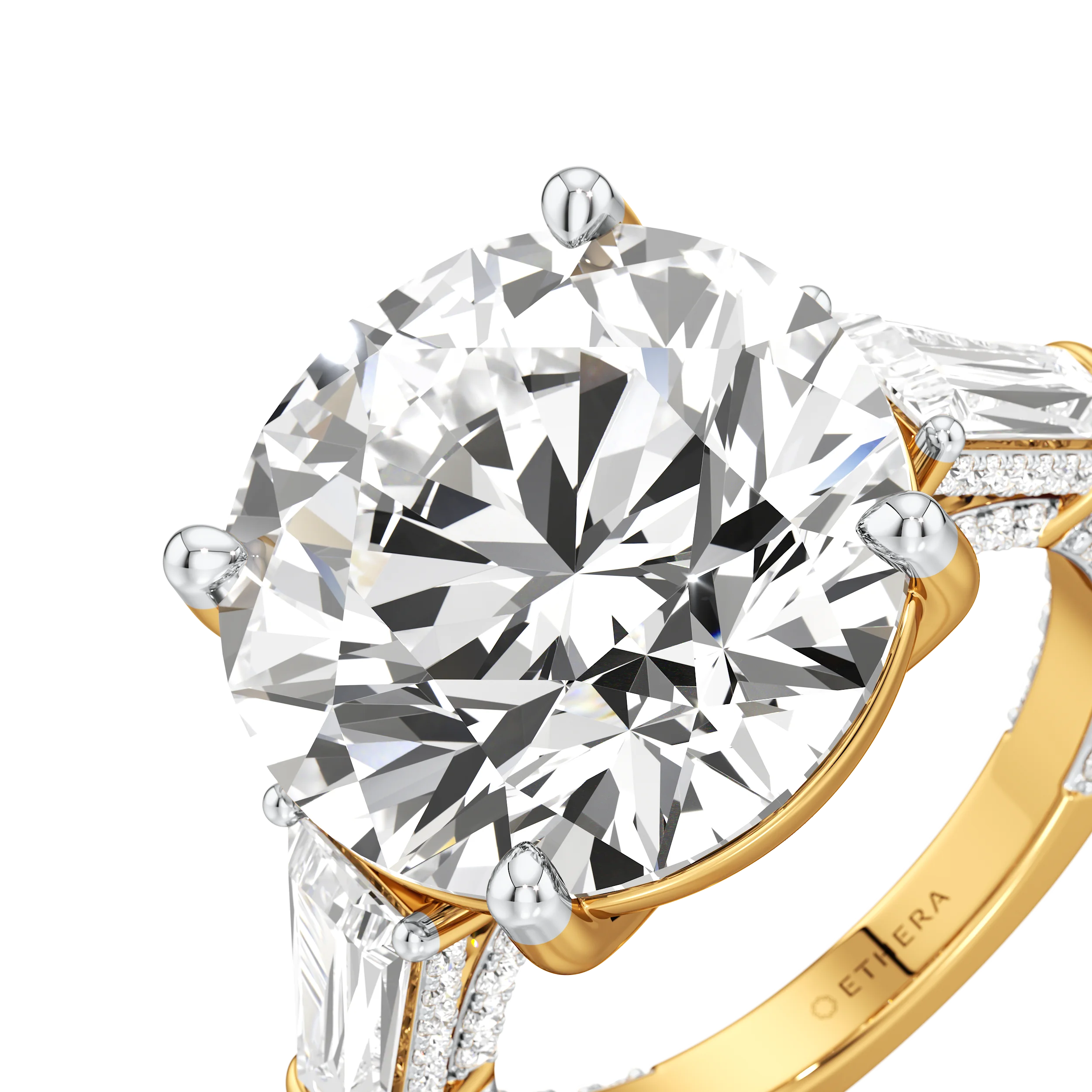 Standing Ovation Solitaire Ring hover