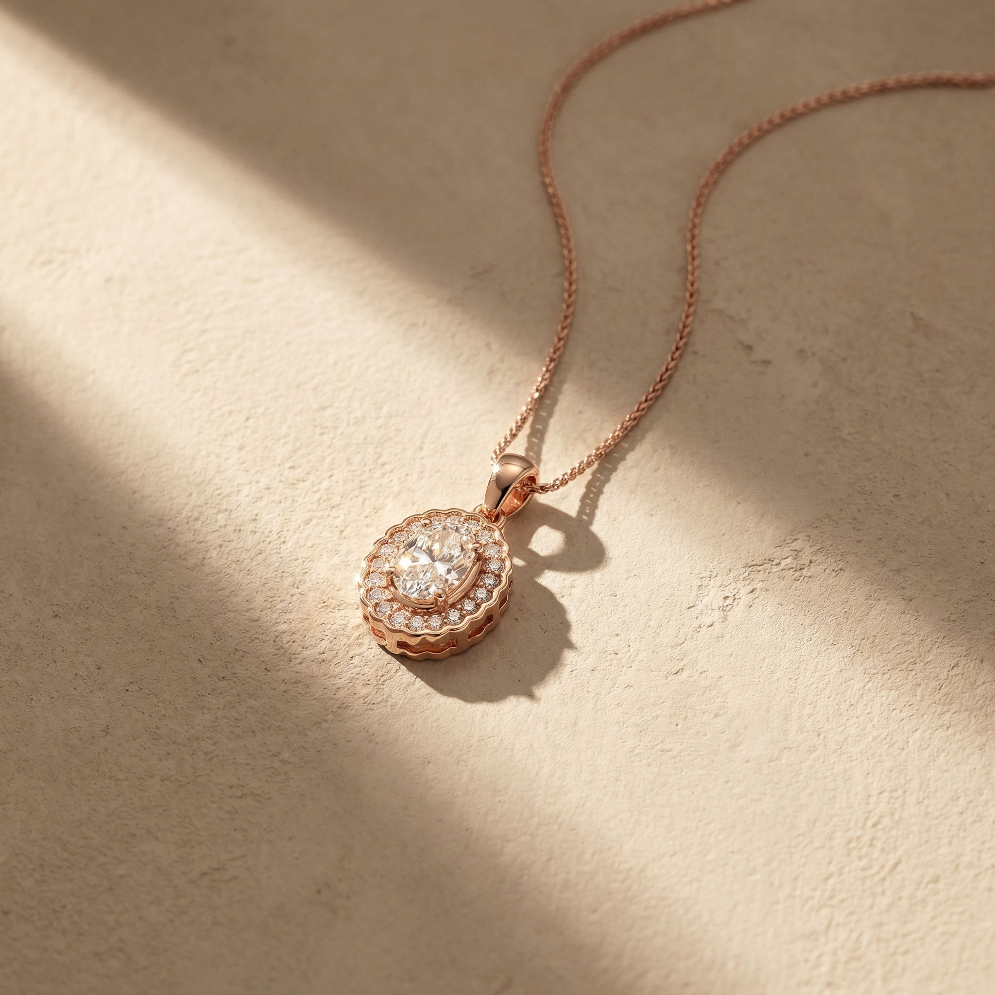 Heirloom Oval Pendant 2