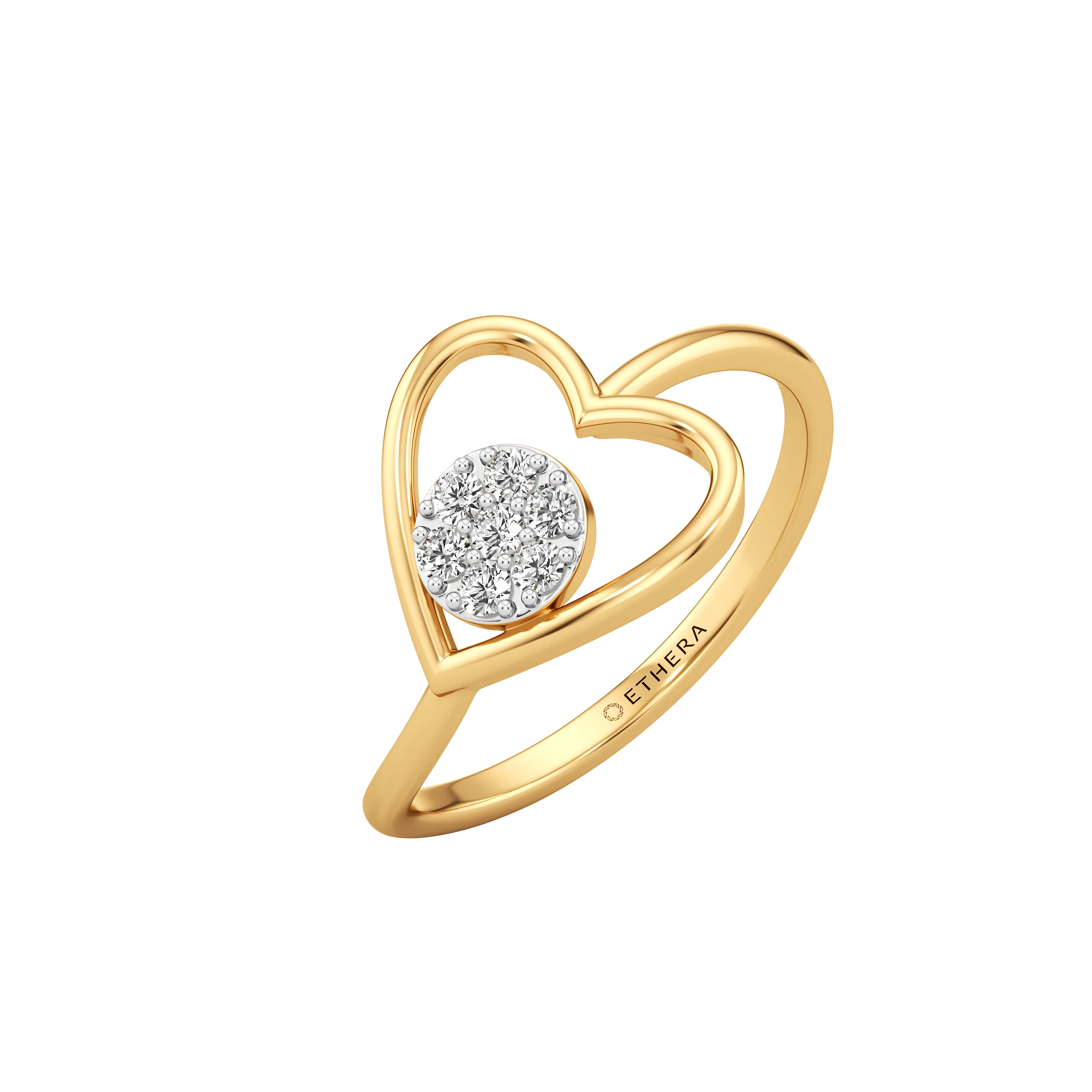 Heartline Spark Diamond Ring 0