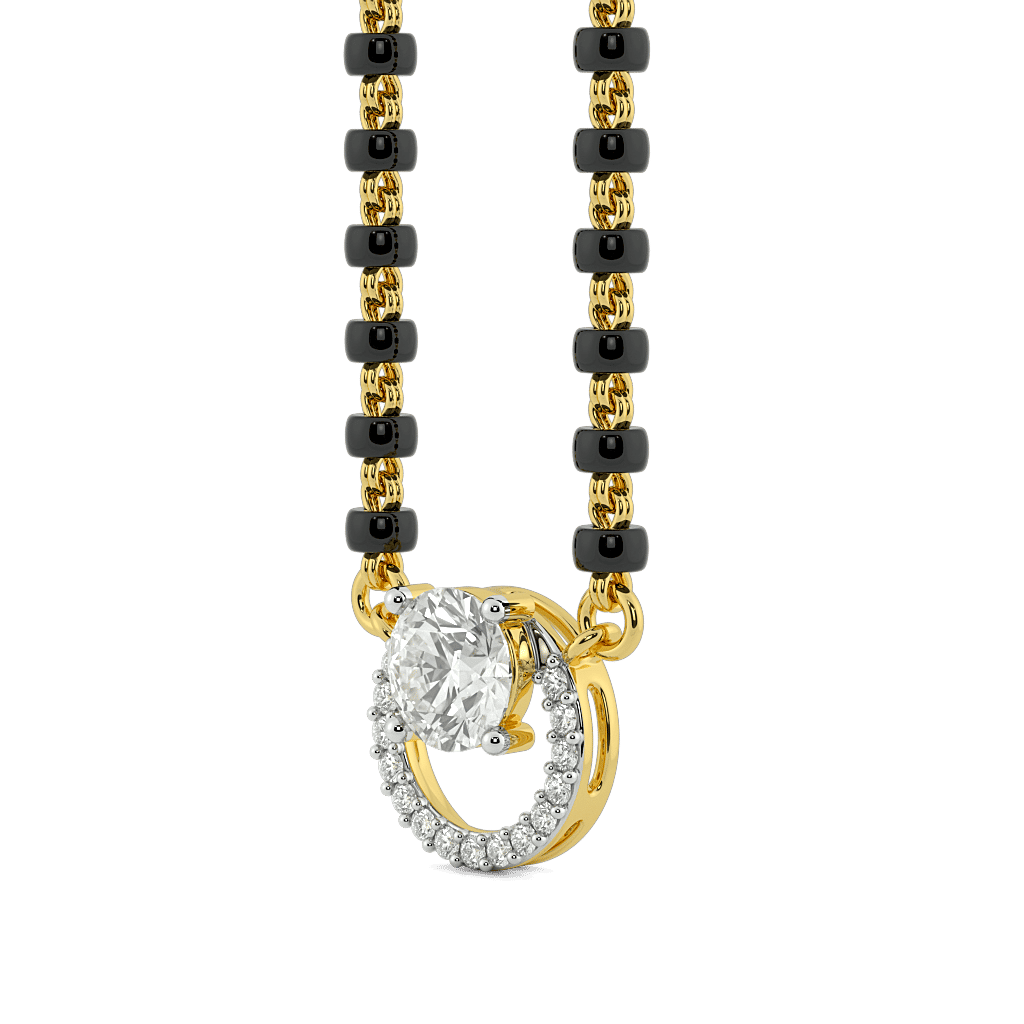 Orbitset Solitaire Mangalsutra 1