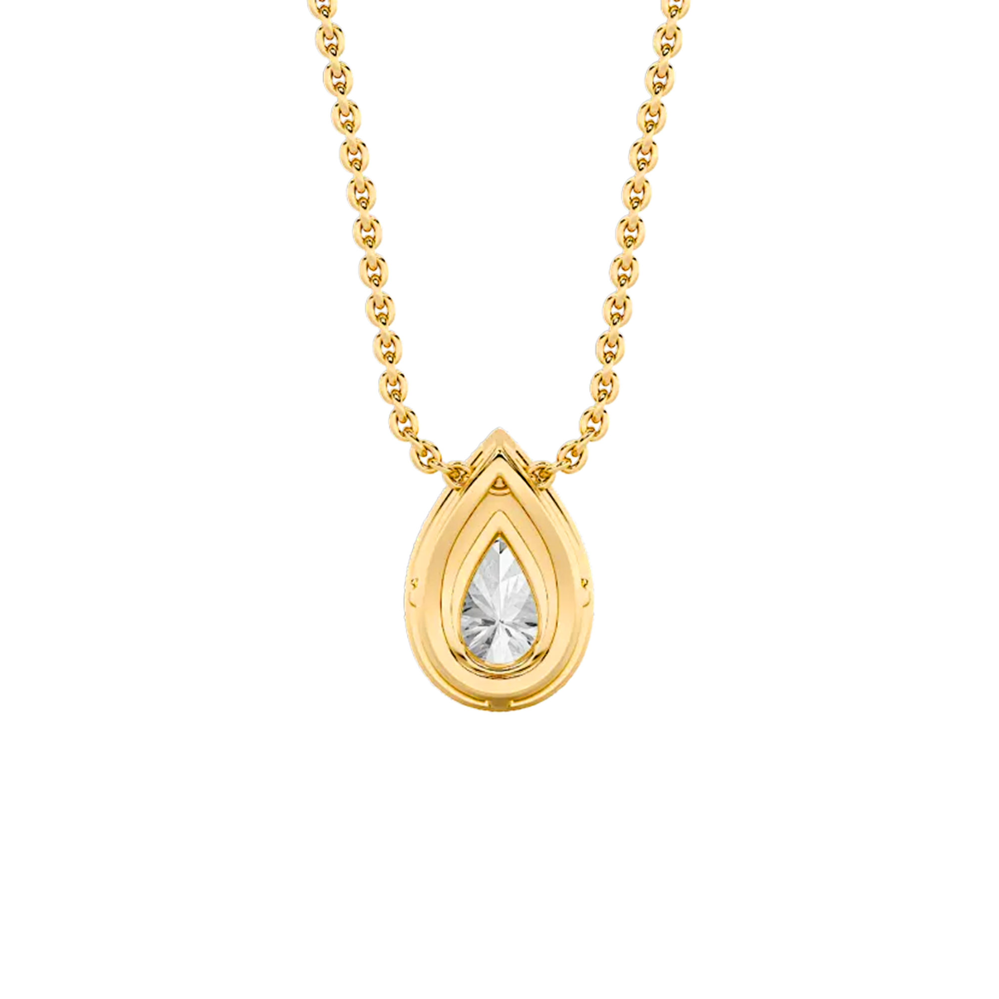 Dewdrop Solitaire Pendant 4