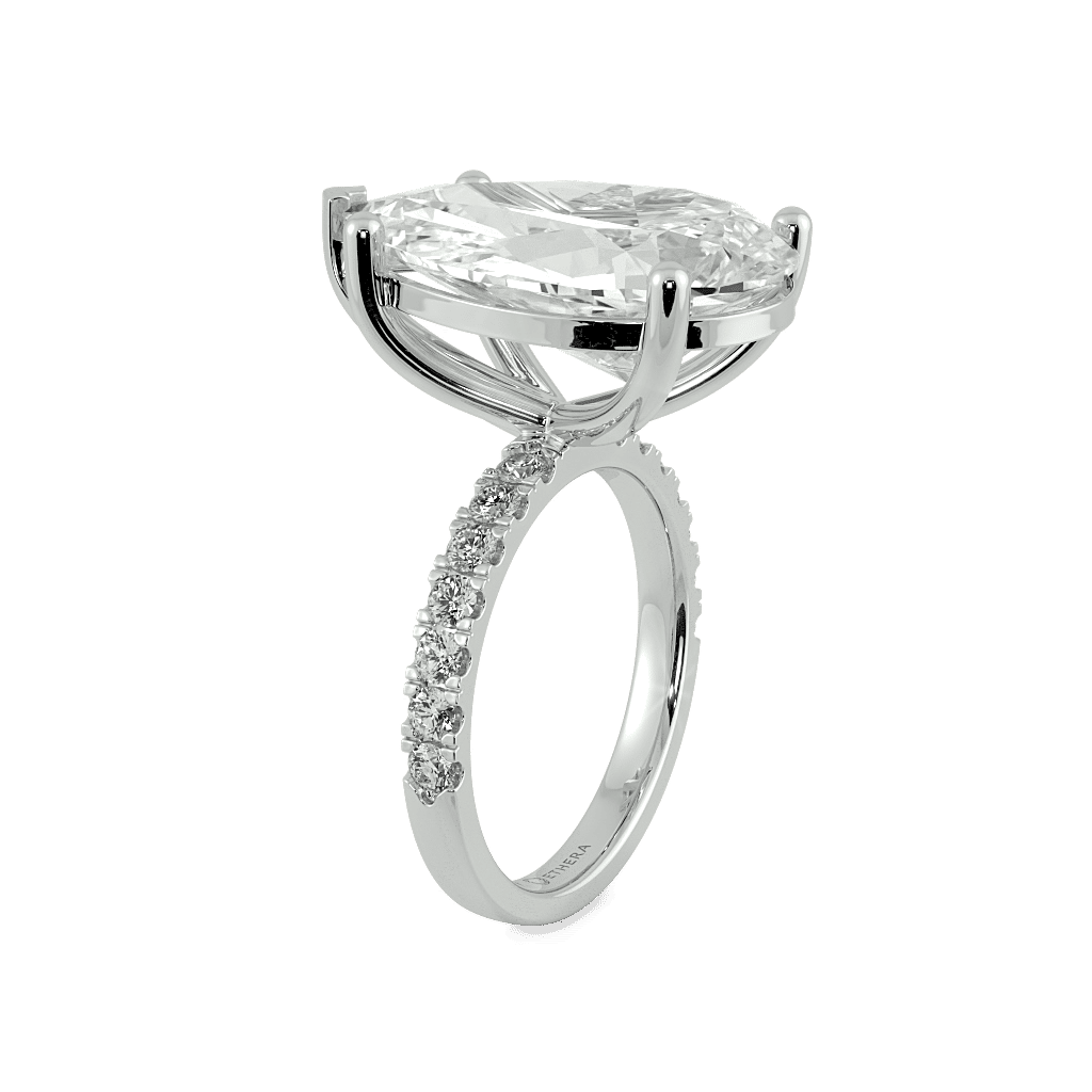 Aurora Pear Solitaire 4