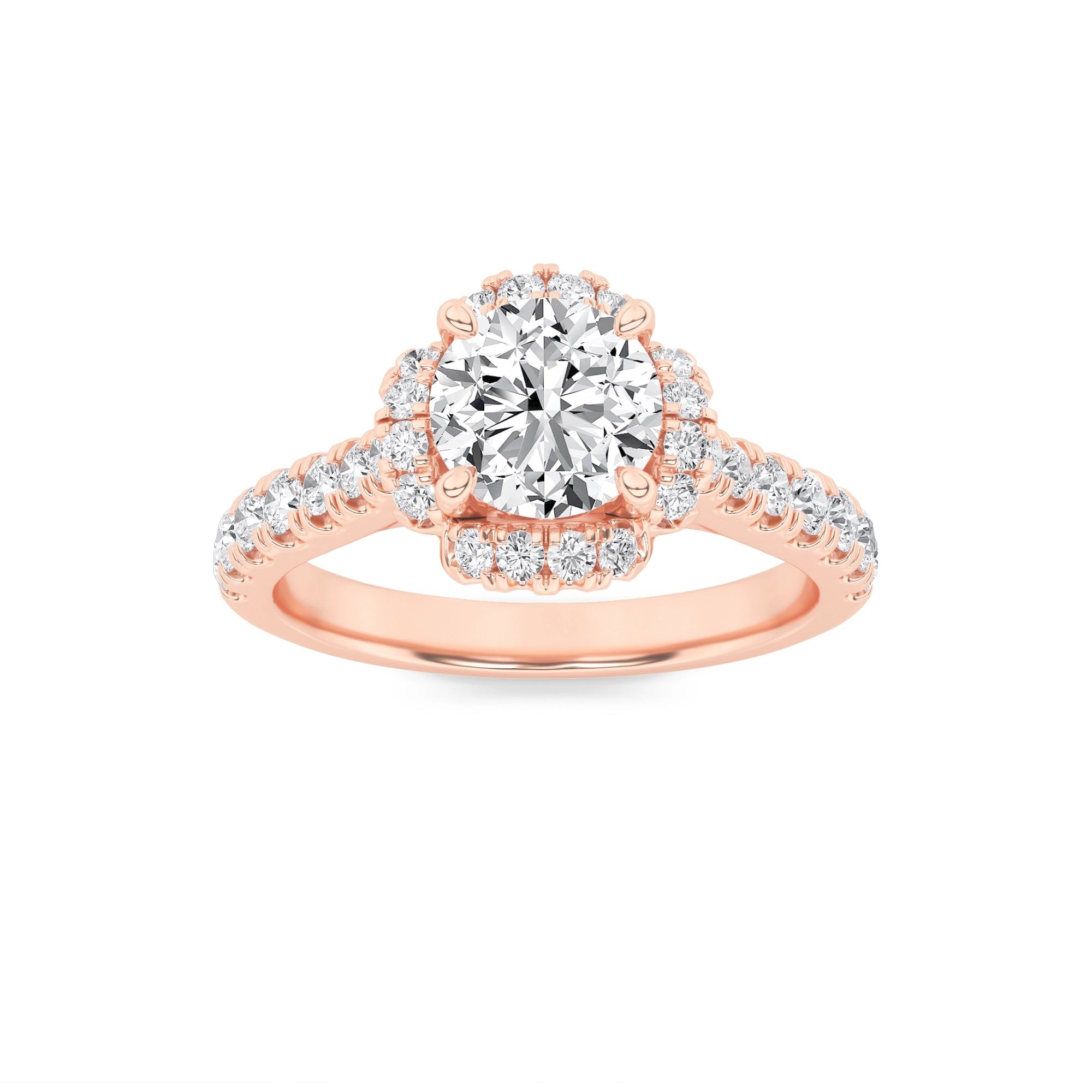 Secret Garden Solitaire Ring 10