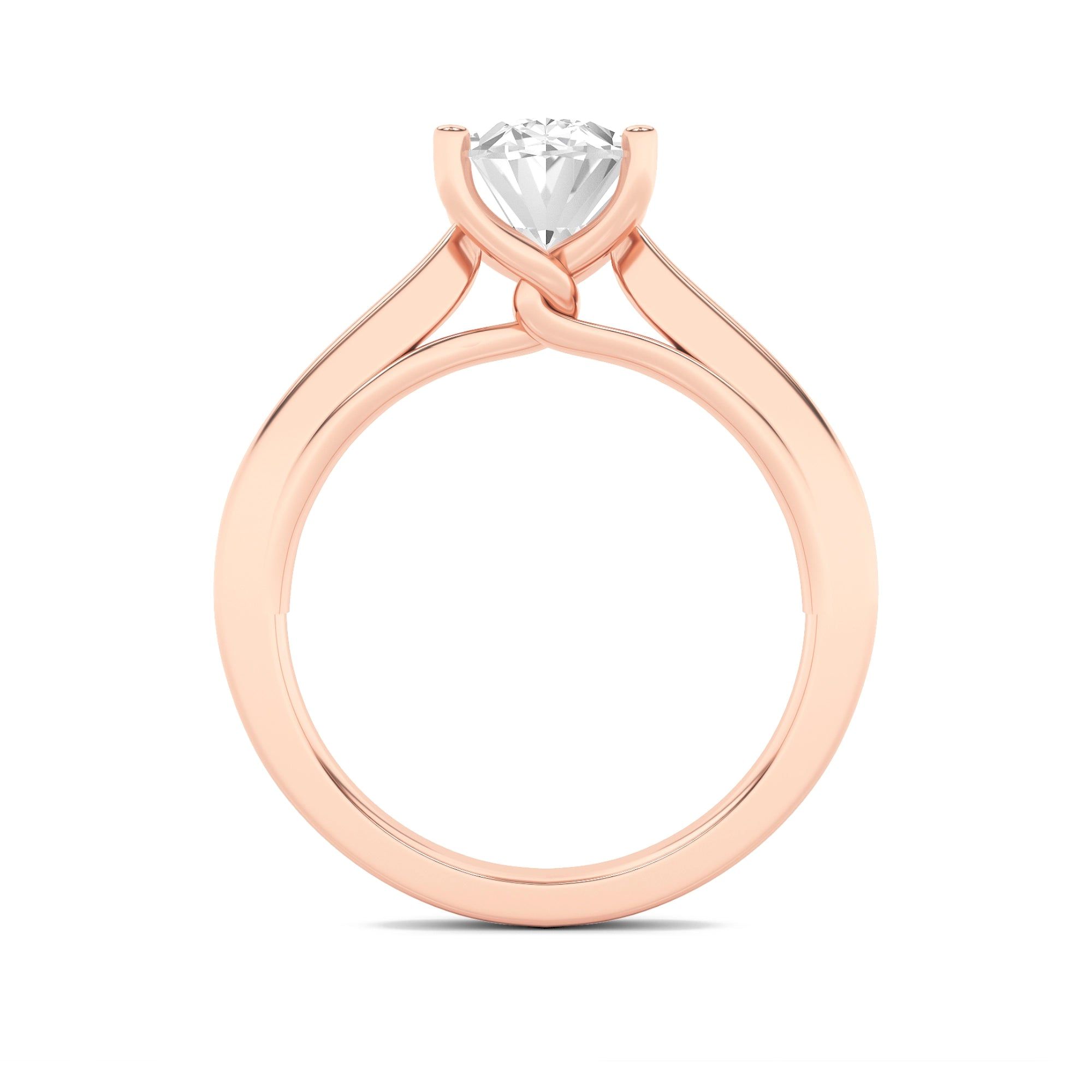 Celestial Arch Solitaire Ring 7