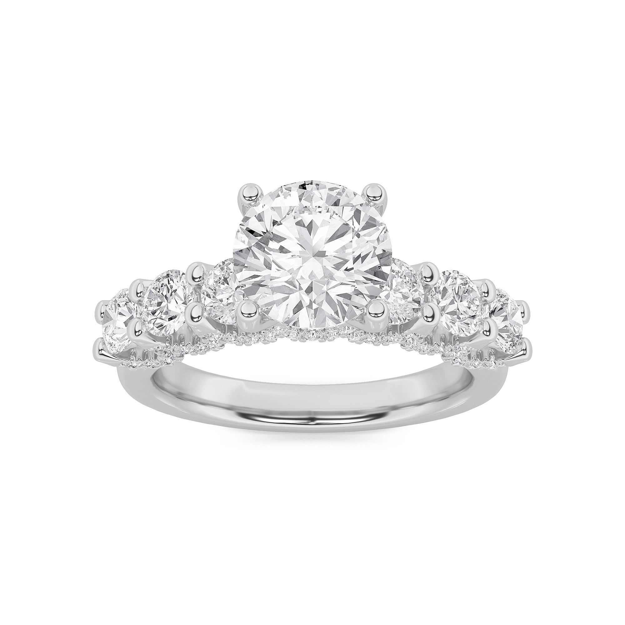 Eclipsed Radiance Bridal Ring Set 5
