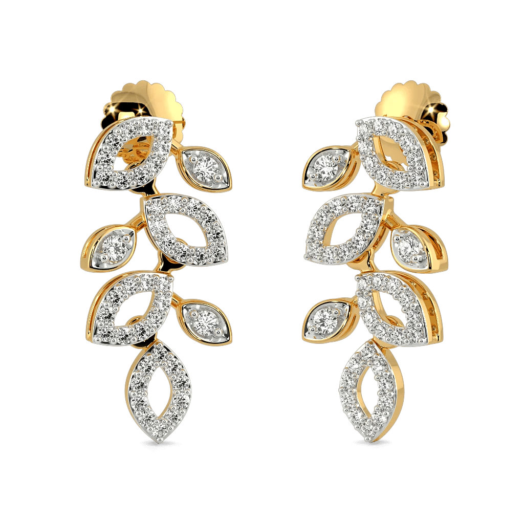 Marquise Meadow Drop Earrings 0