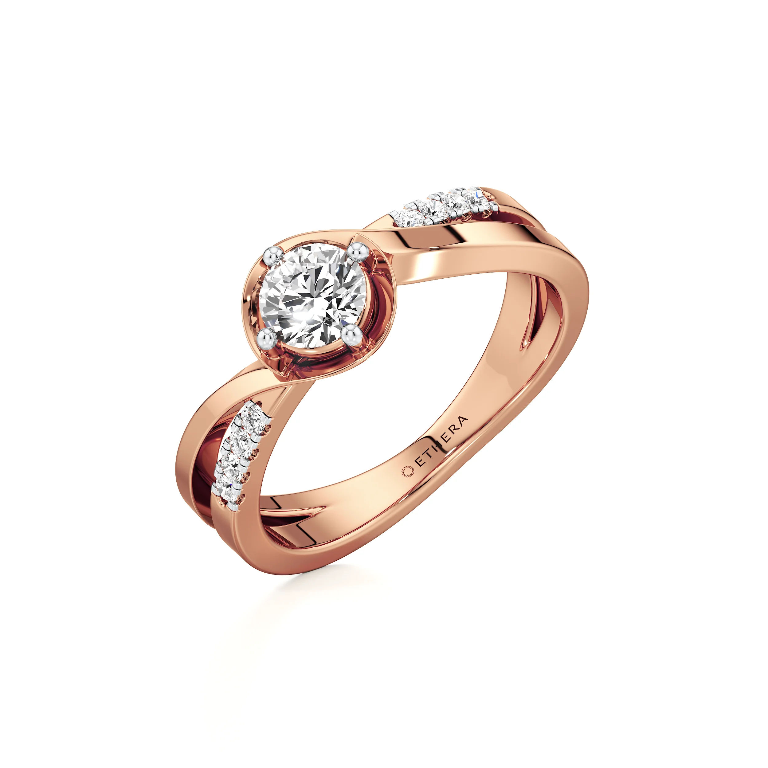 Celeste Curve Ring 10