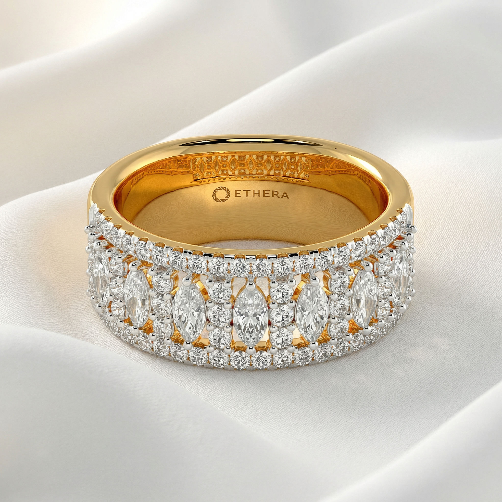 Paved Perfection Eternity Band 2