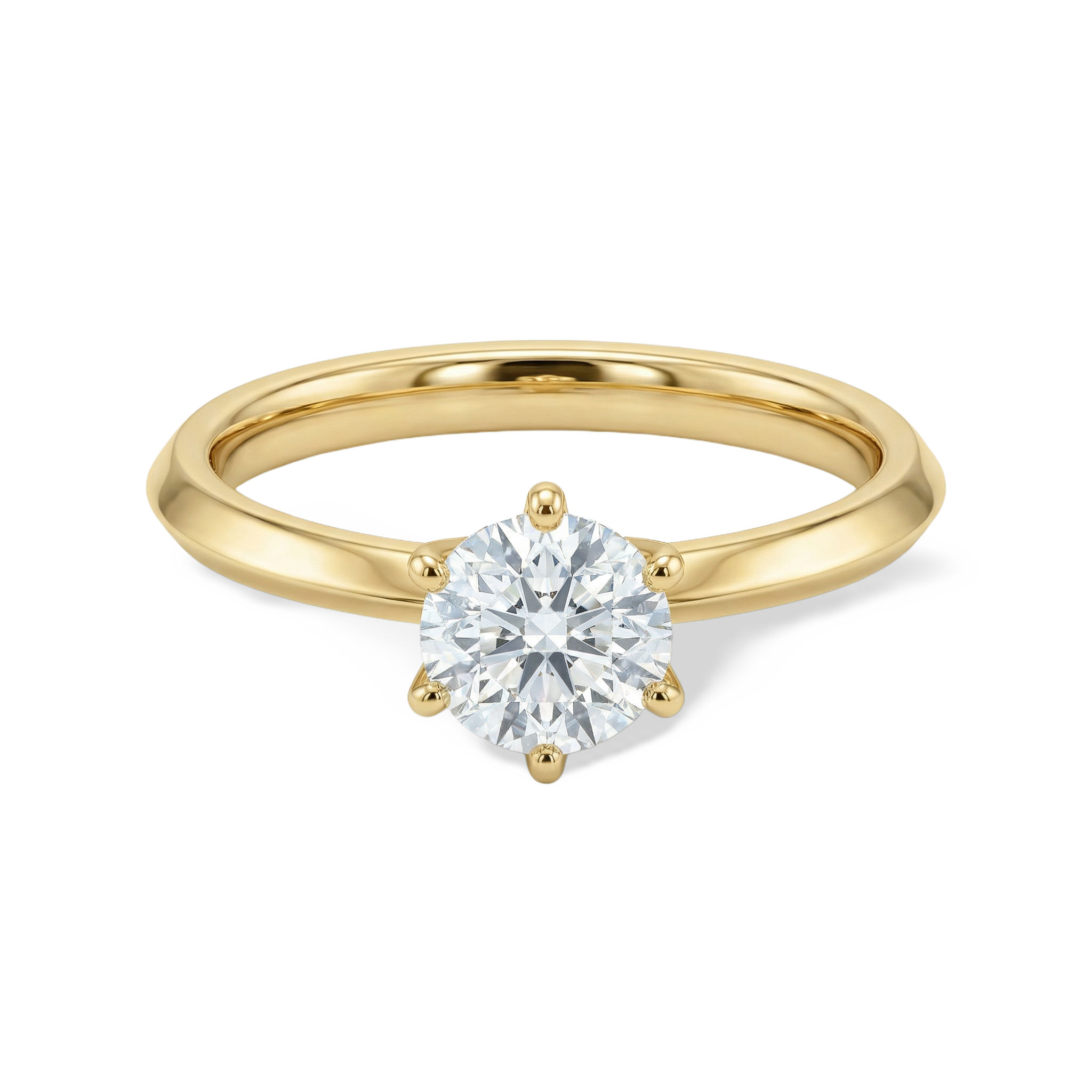 Edgeflare Solitaire Ring hover