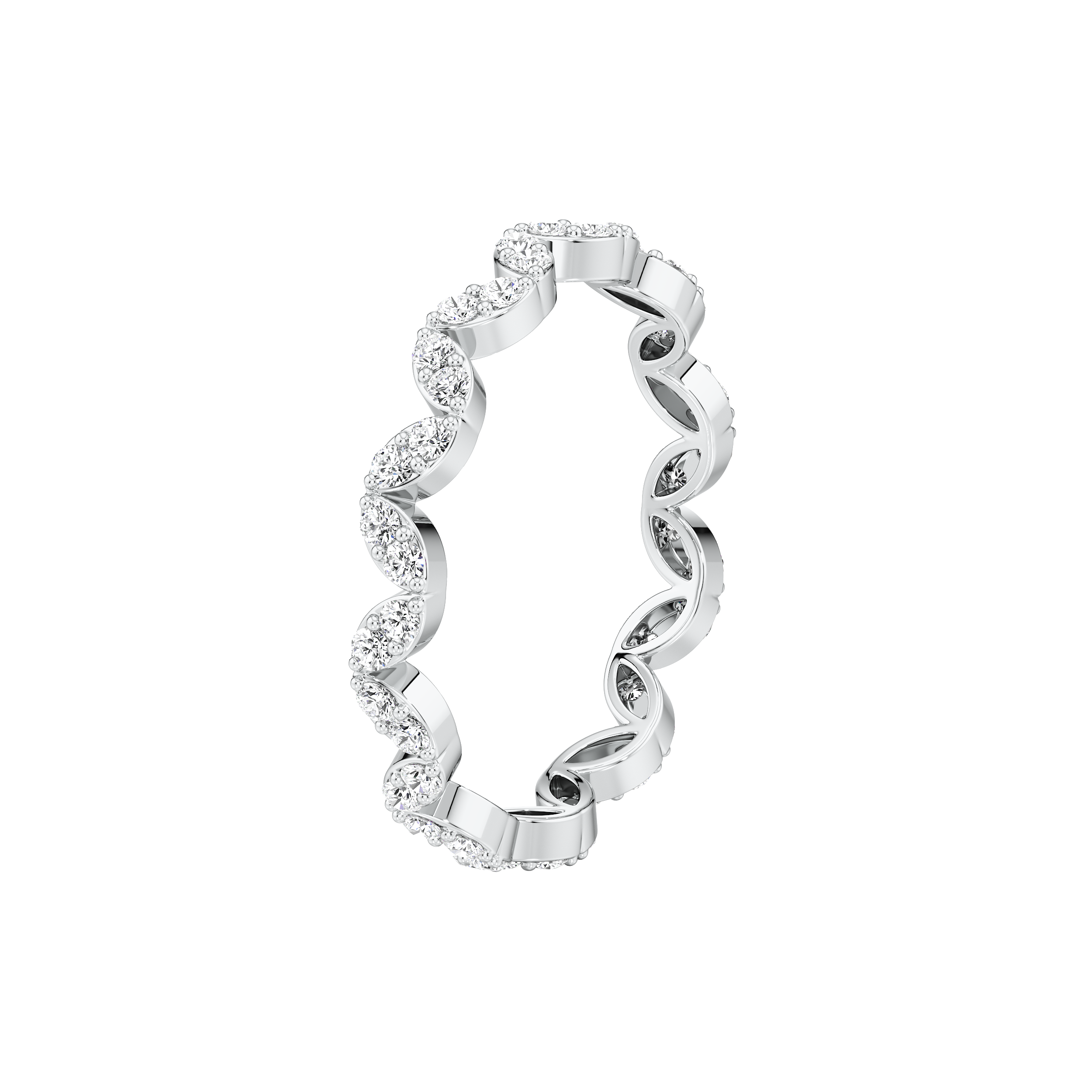 Twine Diamond Band 8