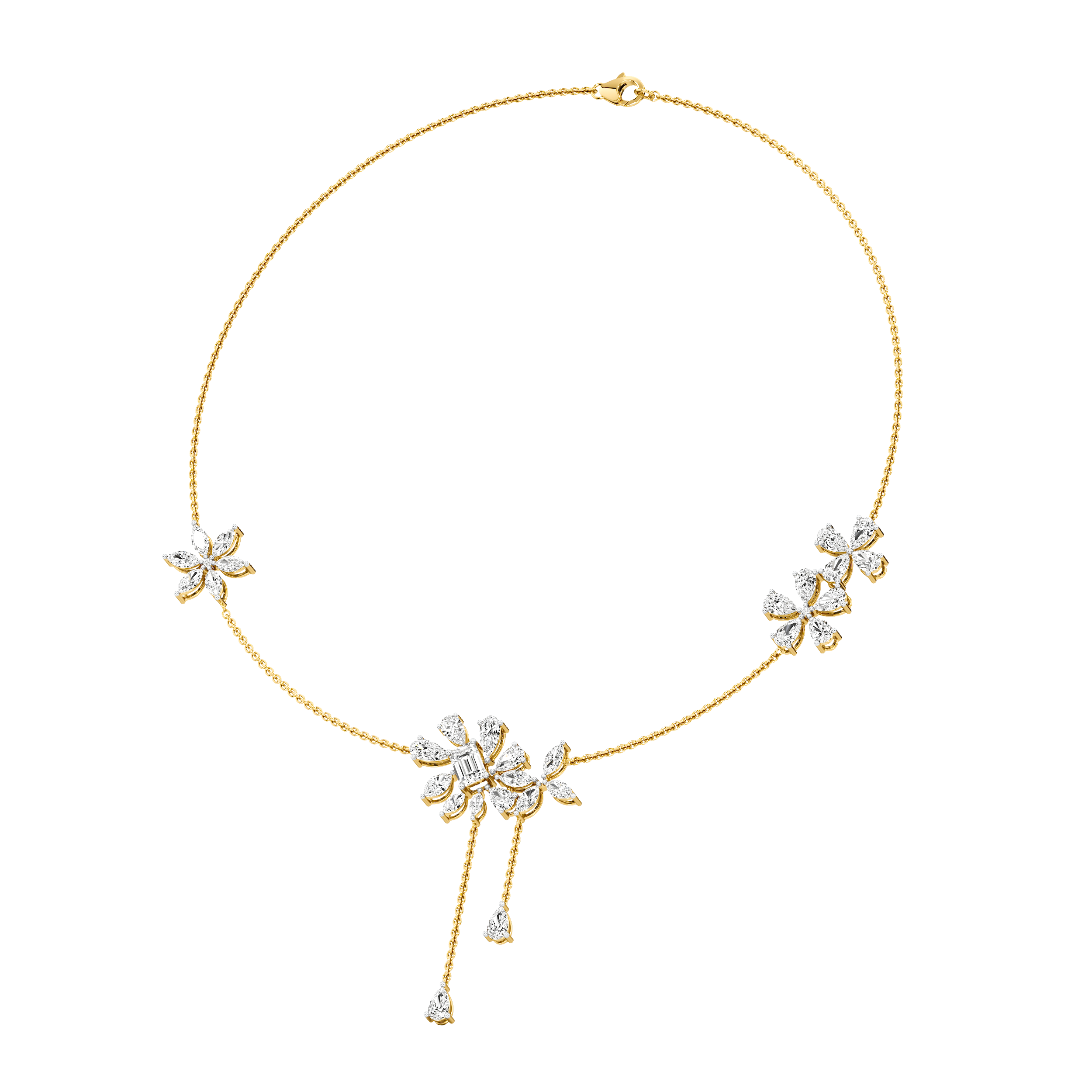 Bloom Cascade Necklace 2