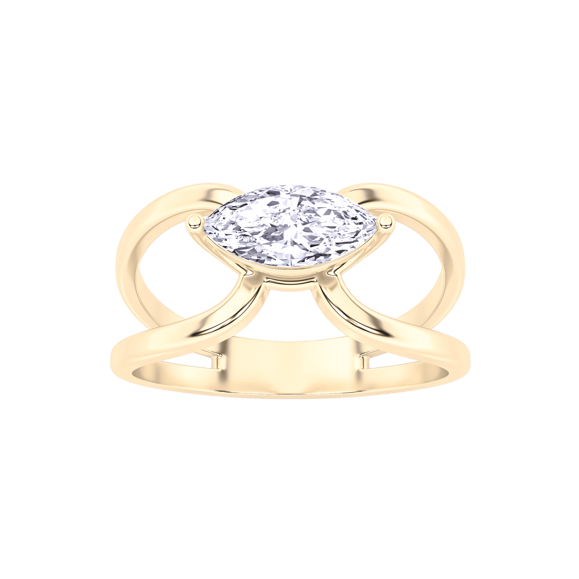 The Orbit Marquise Ring 5