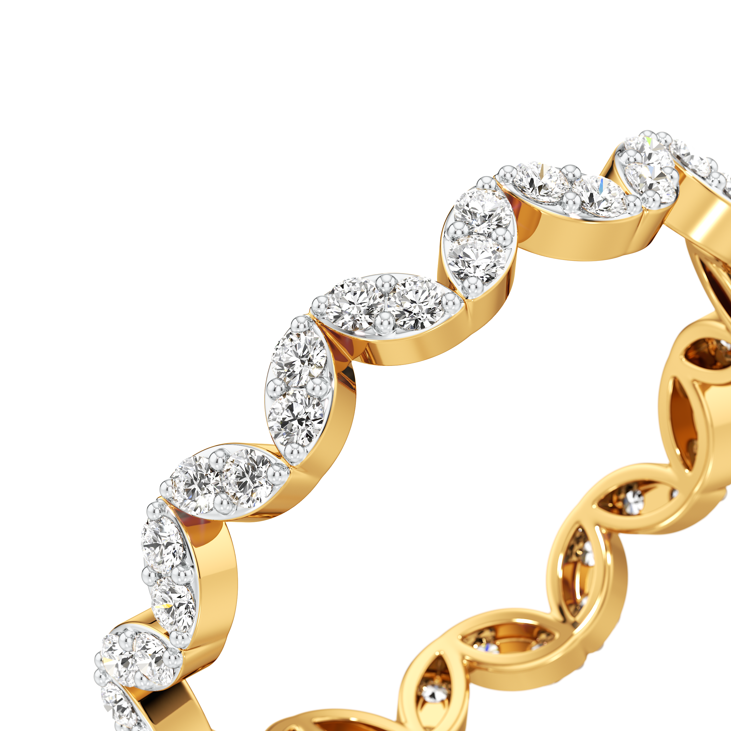 Twine Diamond Band hover