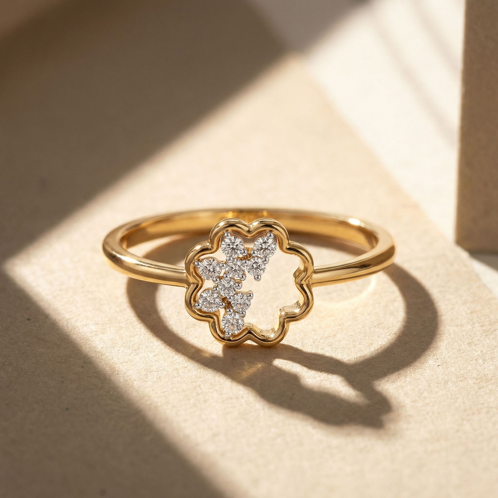 Flutter Bloom Diamond Ring 2