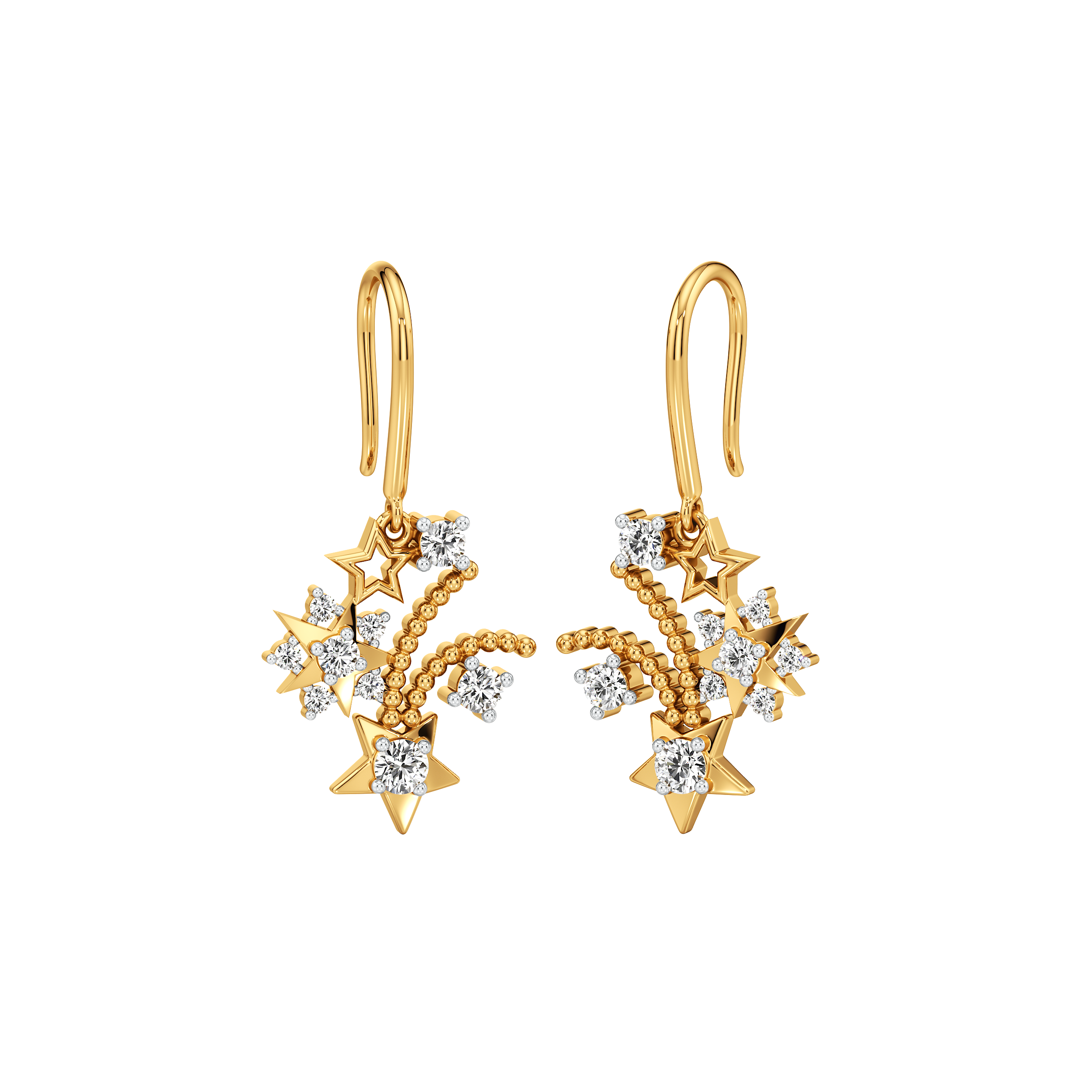 Starlit Cascade Earrings 0