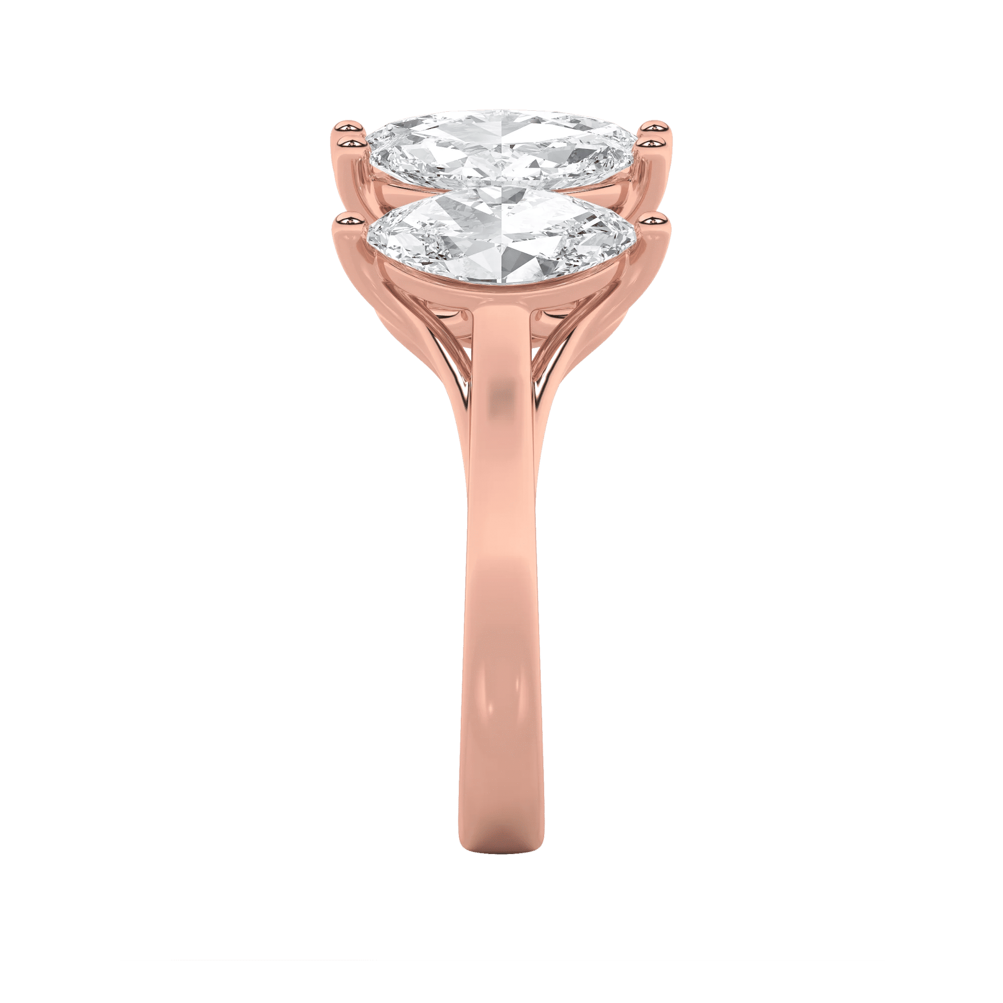 Radiant Penta Five Stone Ring 15