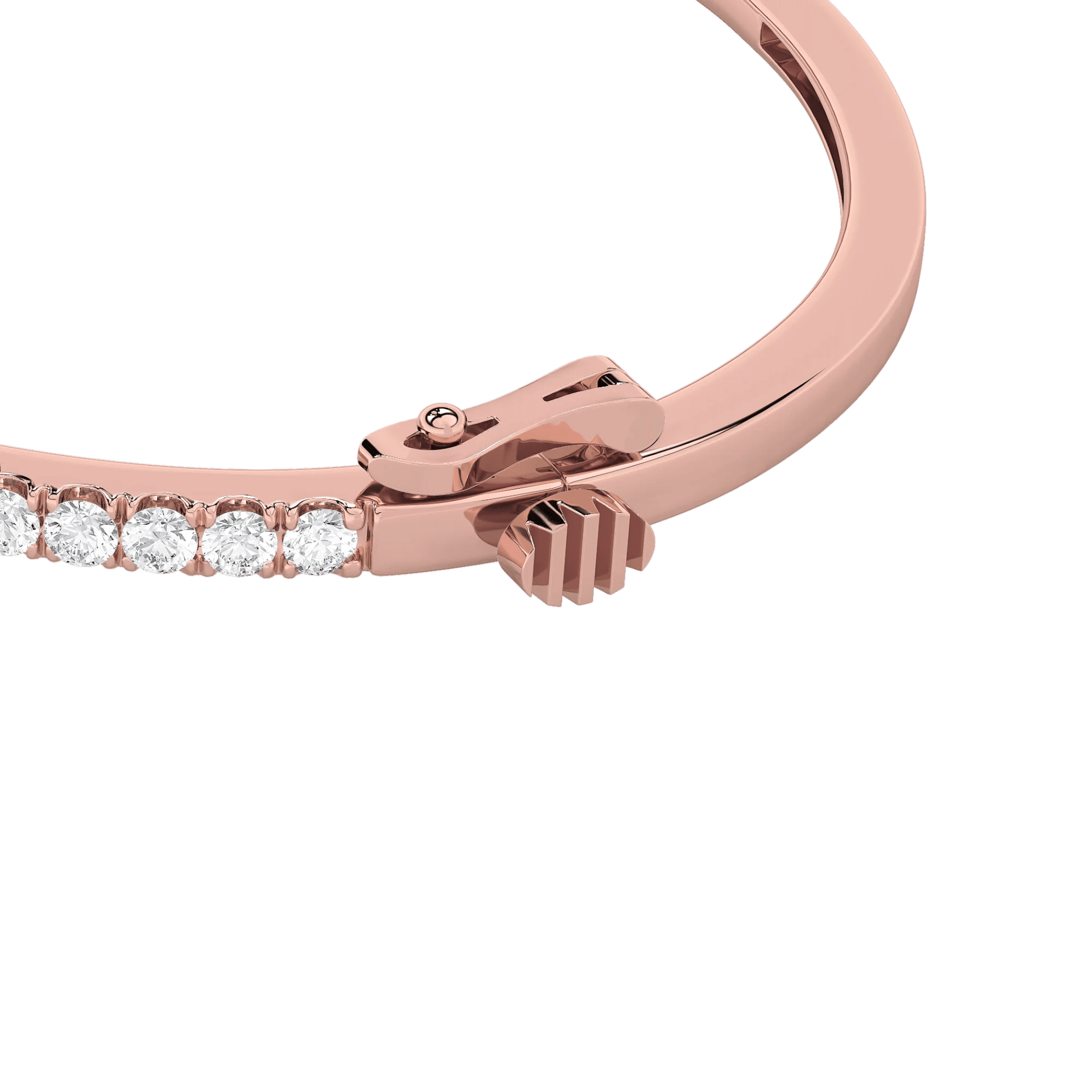 Celestial Radiance Oval Bangle 7