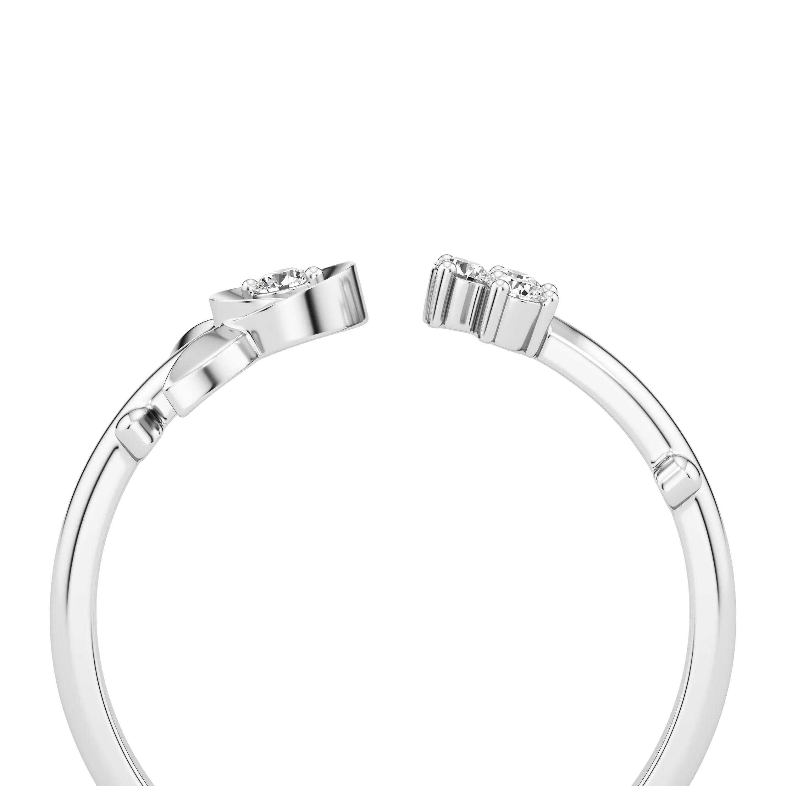 Petite Bloom Open Ring 11