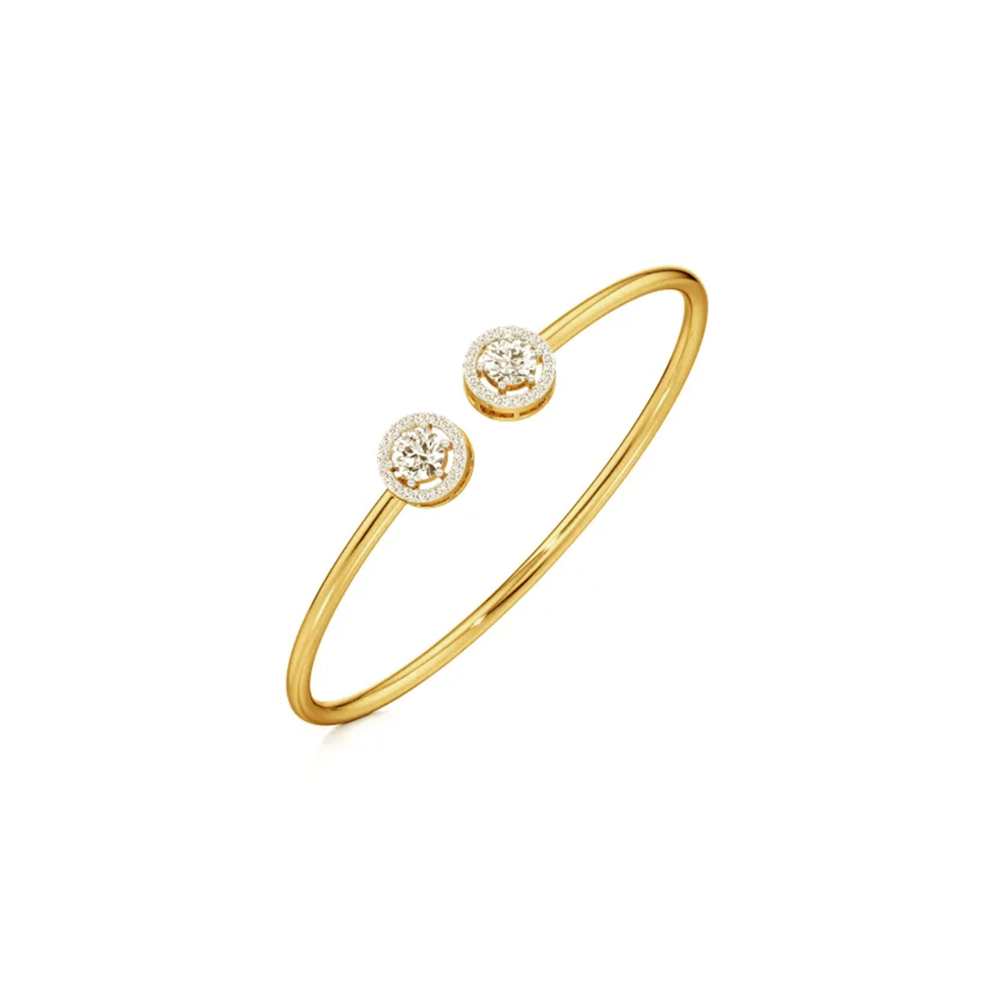 Pear Glimmer Open Top Bracelet 2