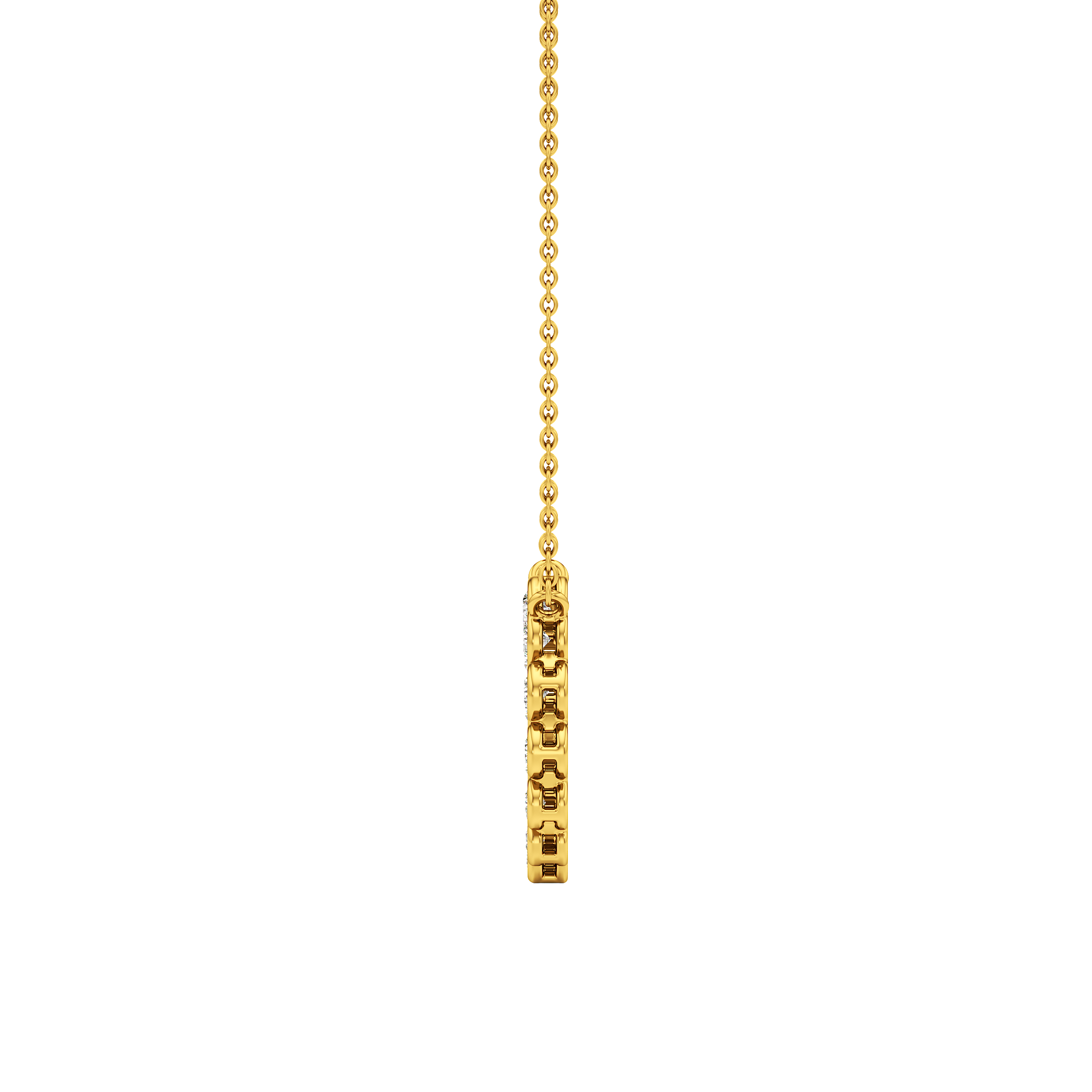 Orbit Dot Circle Pendant 2