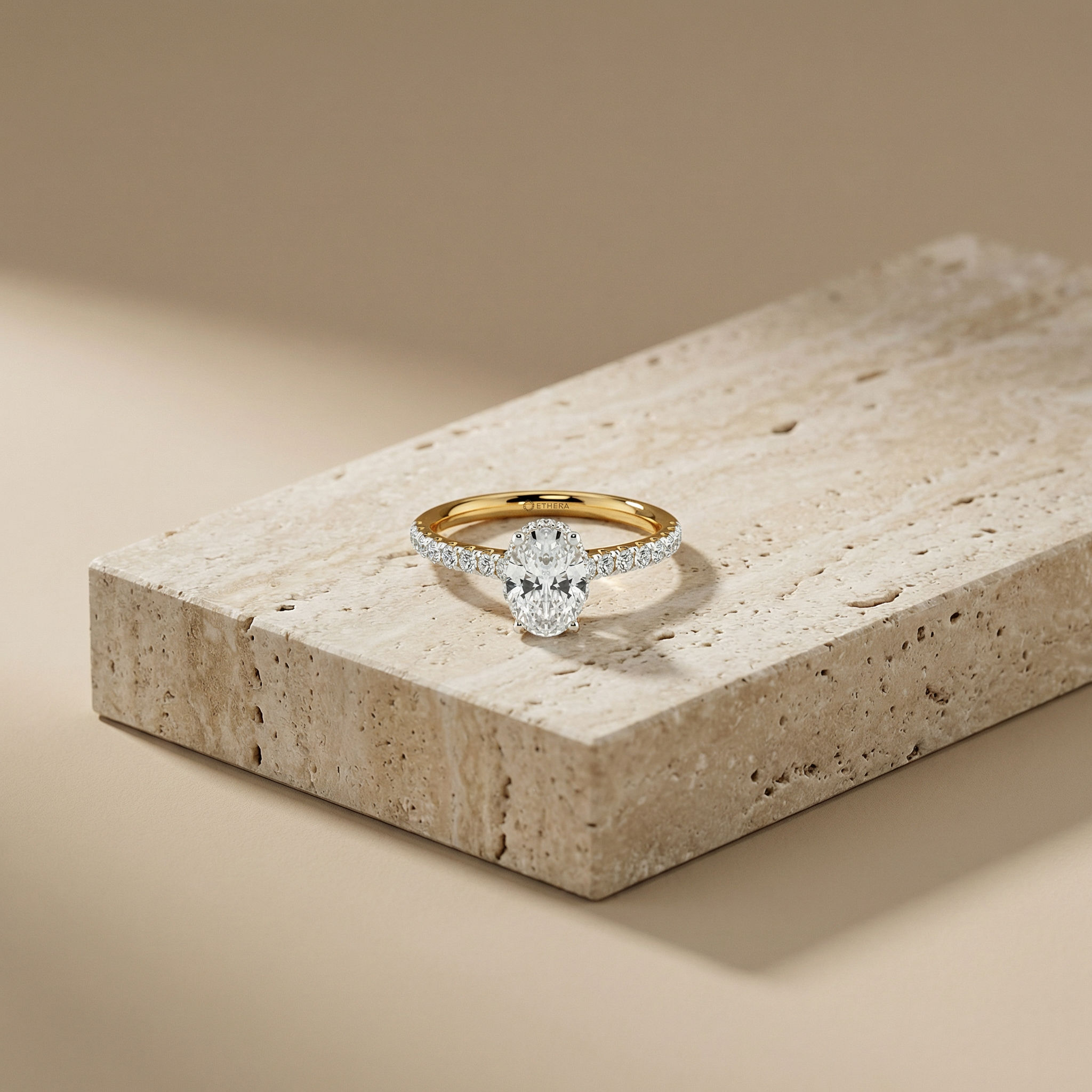 Eternal Oval Solitaire Ring 2