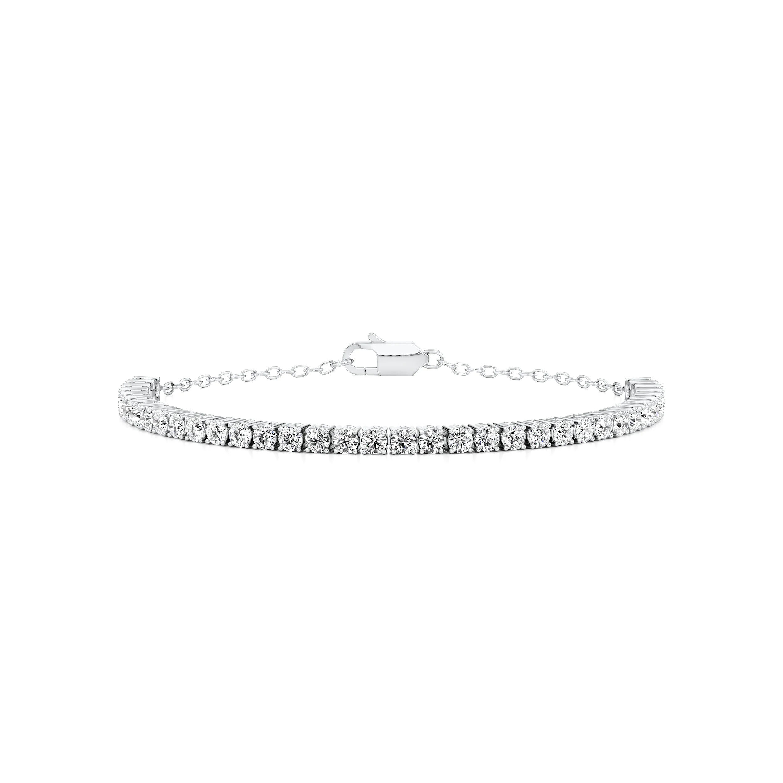 Lustre Line Tennis Bracelet 4